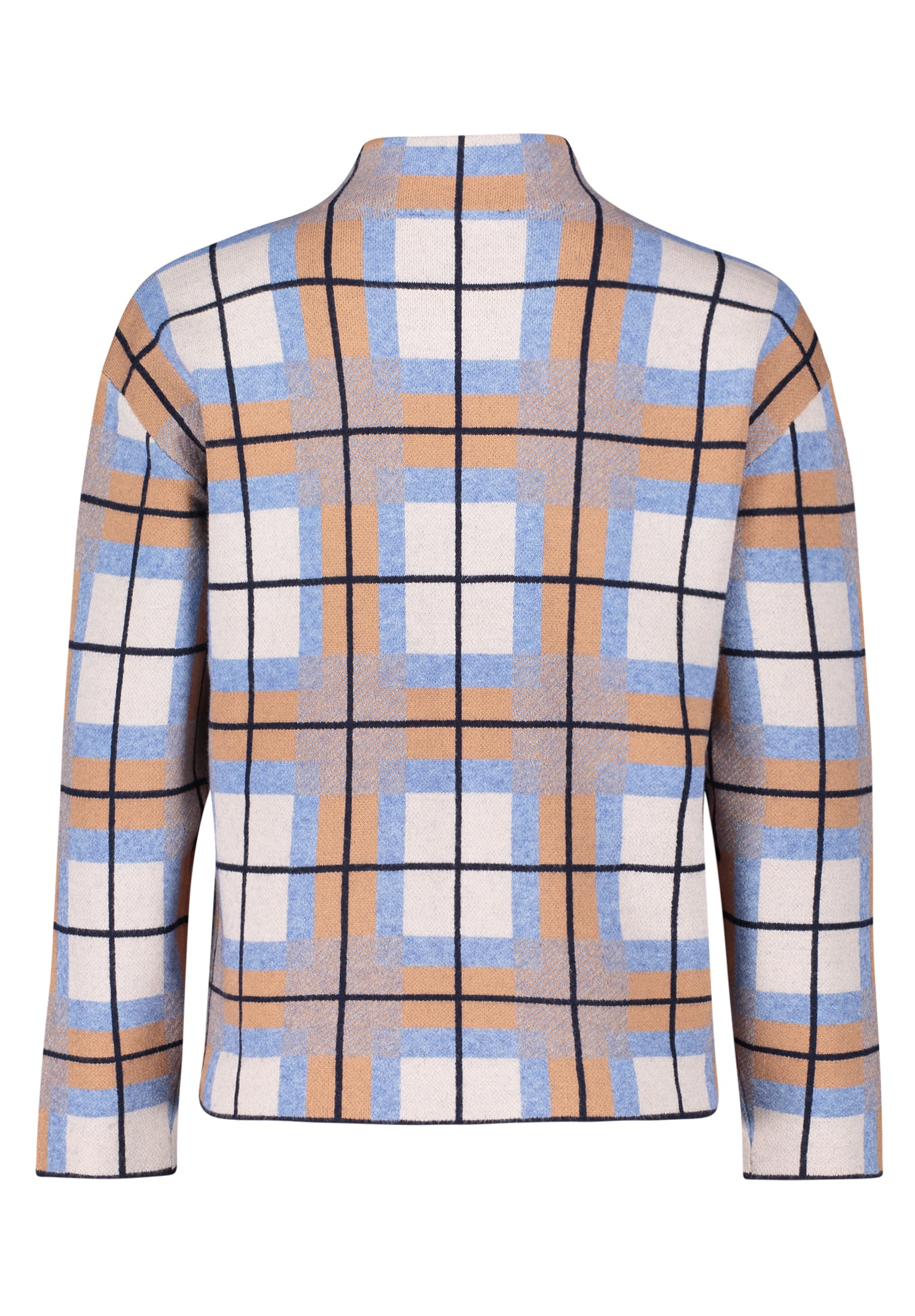 Betty Barclay Strickpullover »Betty Barclay Strickpullover kariert«, (1 tlg.), Hotfix