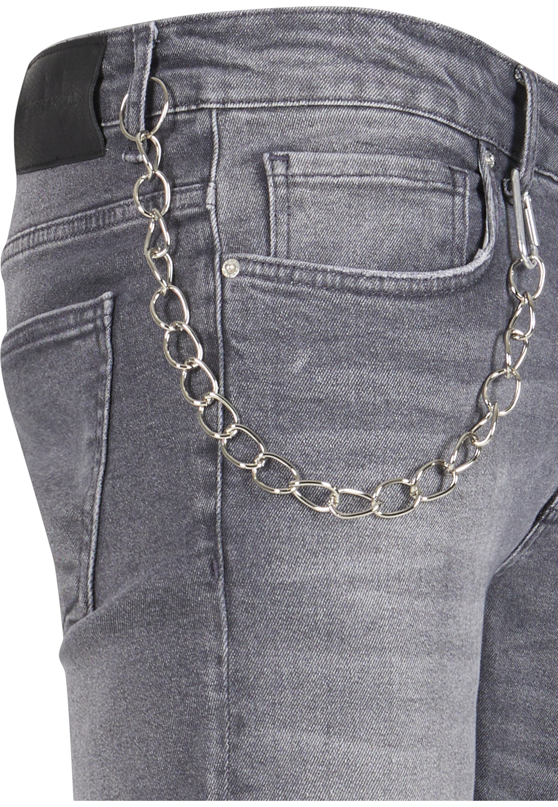 2Y Premium Herren Skinny Fit Jeans Grey 34 2