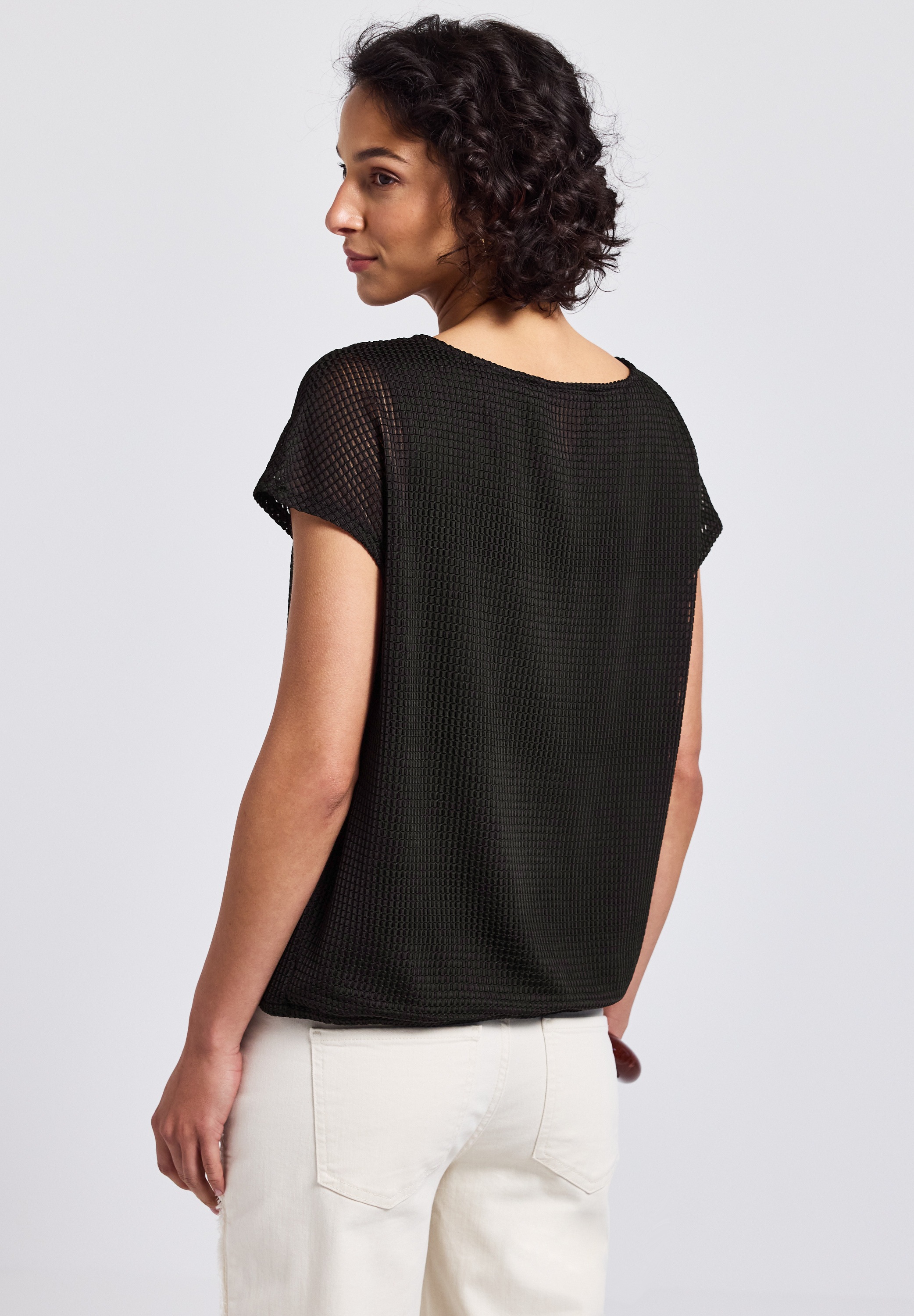 STREET ONE T-Shirt, mit Rundhalsausschnitt