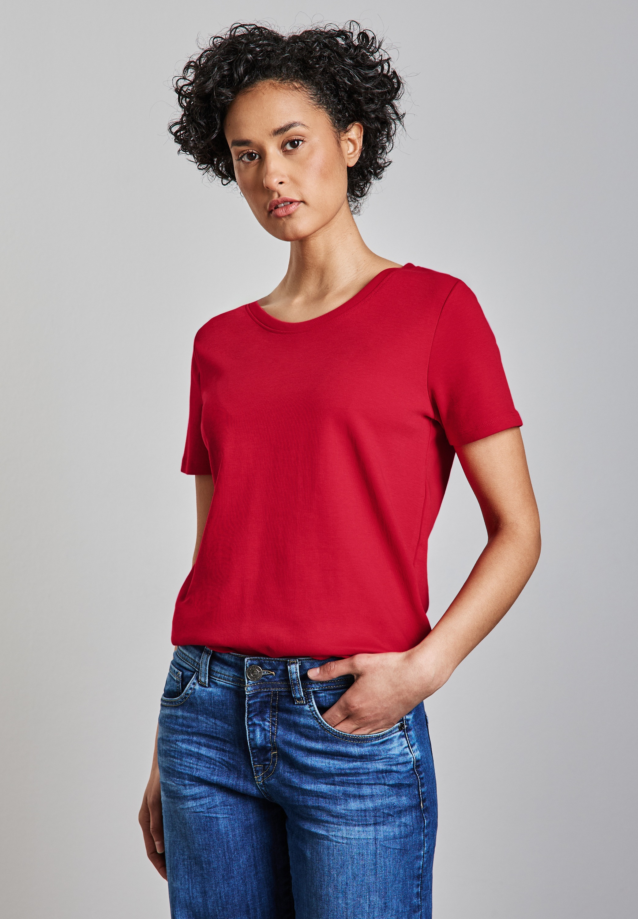 STREET ONE T-Shirt, aus reiner Baumwolle günstig online kaufen