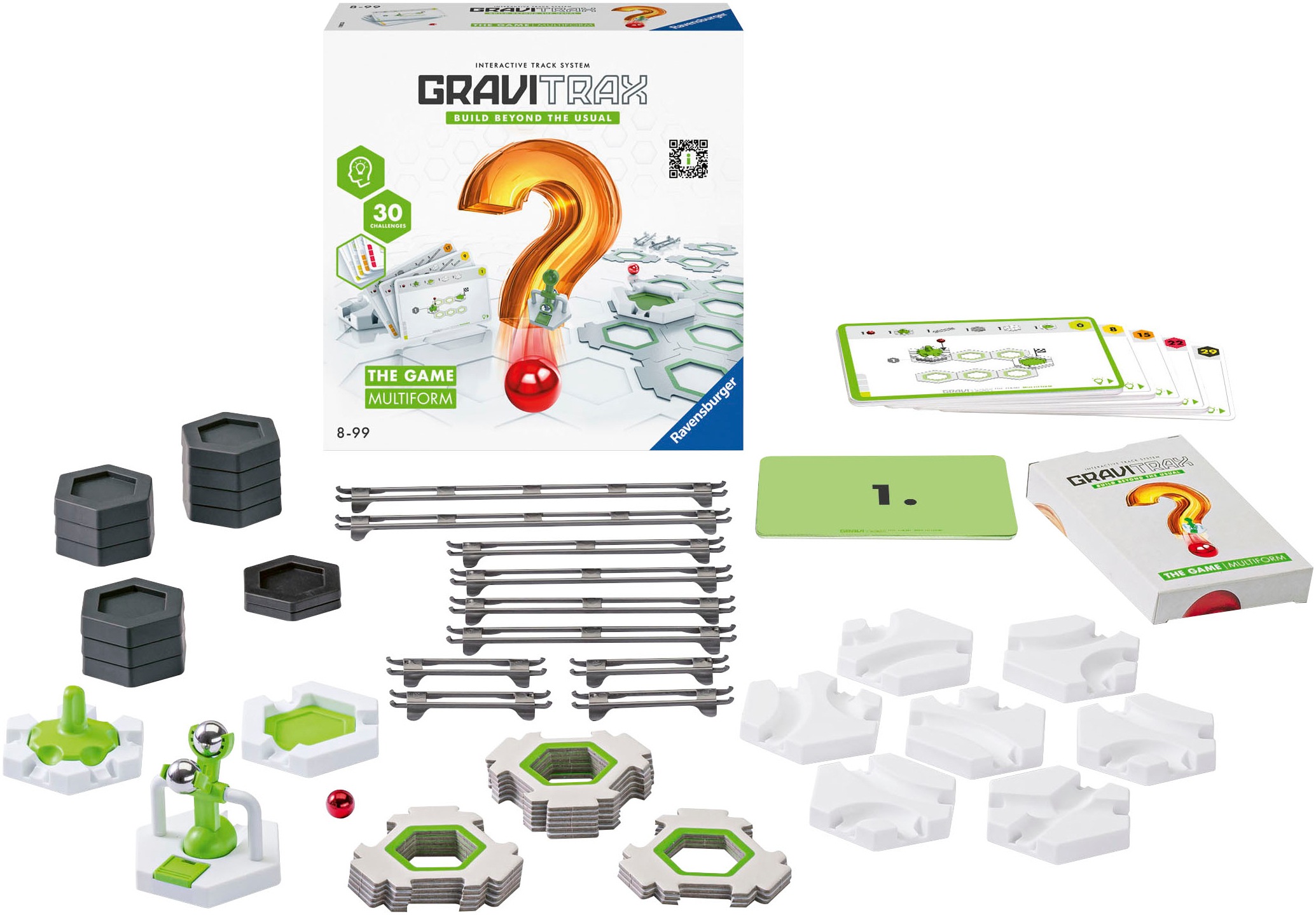 Ravensburger Kugelbahn-Bausatz »GraviTrax THE GAME multiform«, Made in Europe