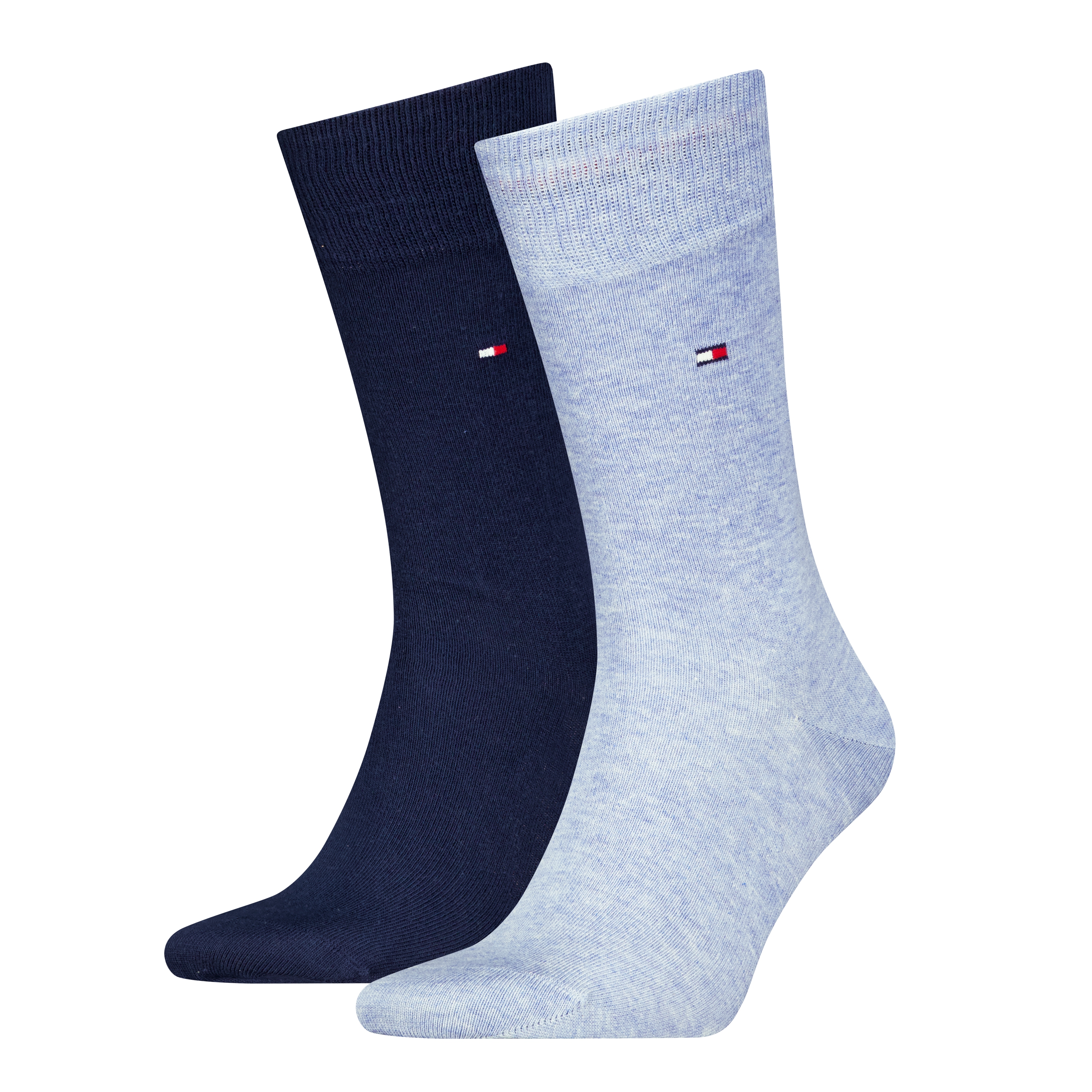 Tommy Hilfiger 1100000002199 "TH MEN SOCK CLASSIC 2P" 2 Paar, Mit eingestricktem Flag-Logo