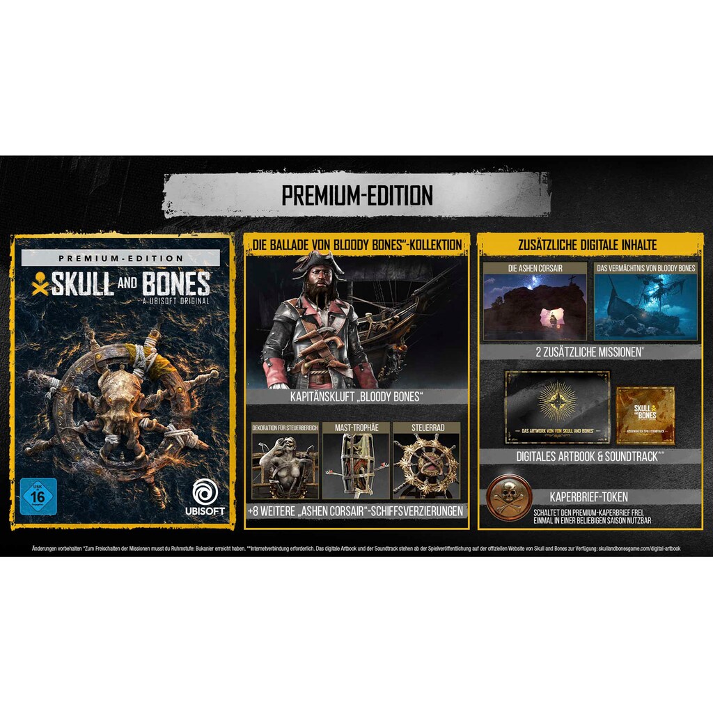 UBISOFT Spielesoftware »Skull and Bones - Premium Edition«, PlayStation 5