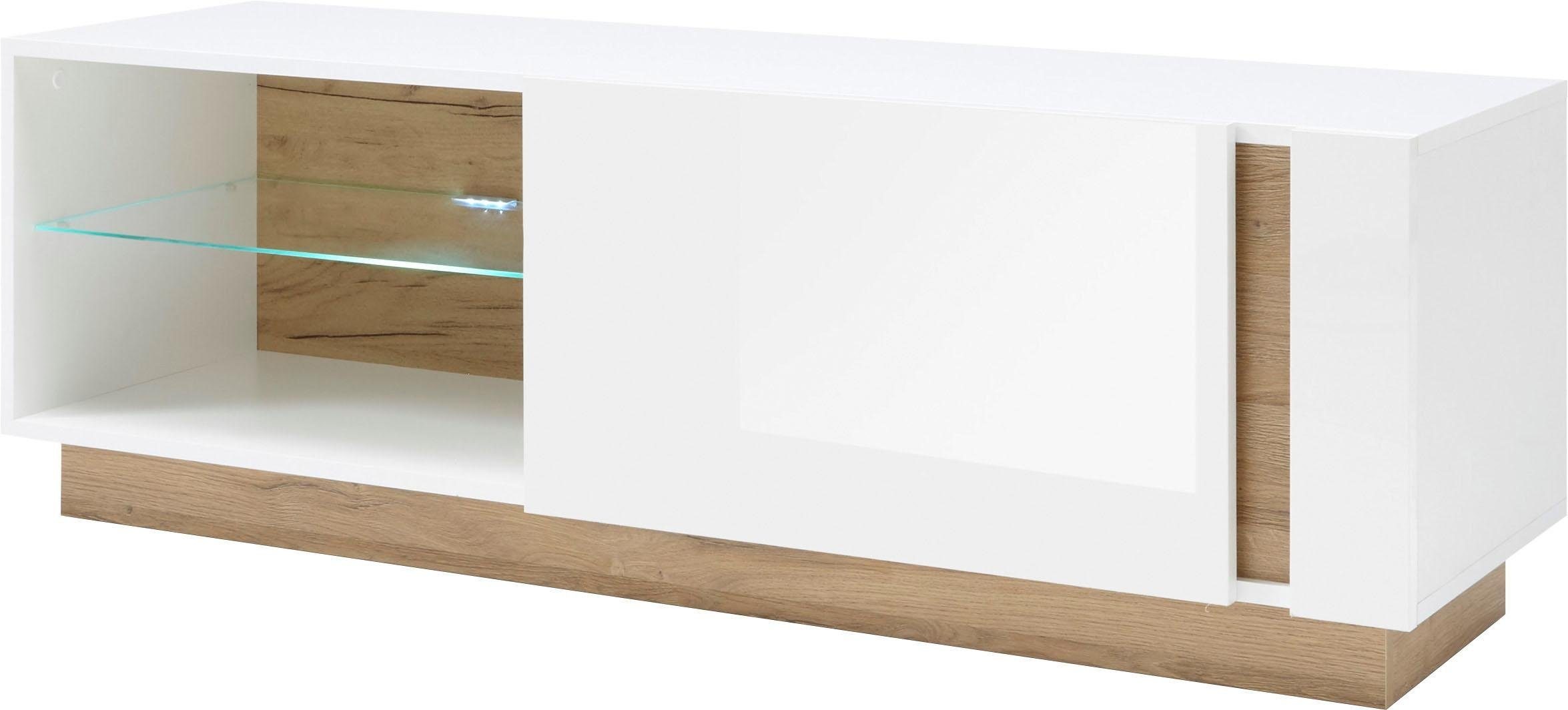 Home affaire Lowboard "CLAiR Lowboard 31" Breite 138 cm günstig online kaufen