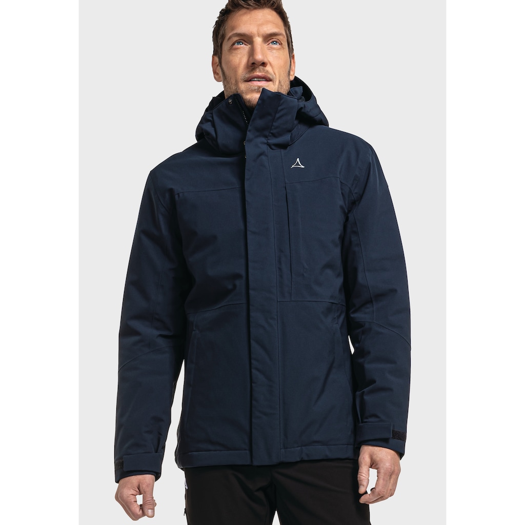 Schöffel Outdoorjacke »Ins. Jacket Bastianisee M«, mit Kapuze