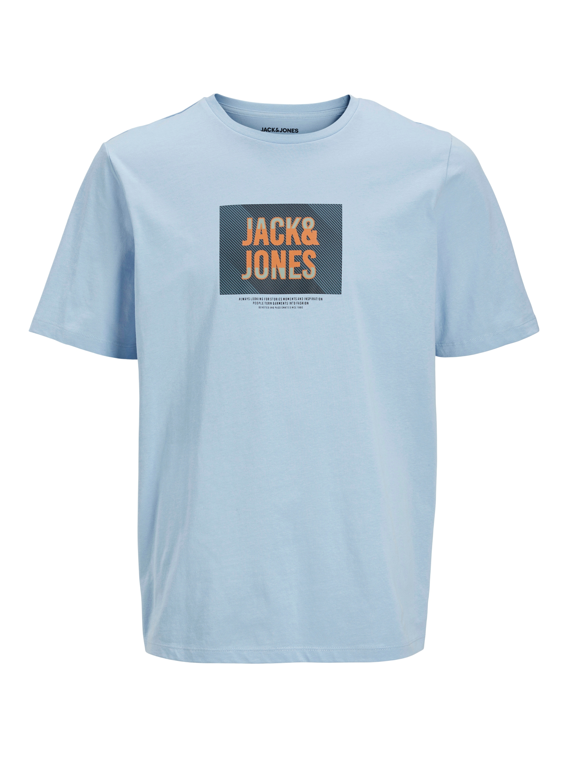 Jack & Jones PlusSize Rundhalsshirt "JJHUDSON TEE SS CREW NECK PLS" günstig online kaufen