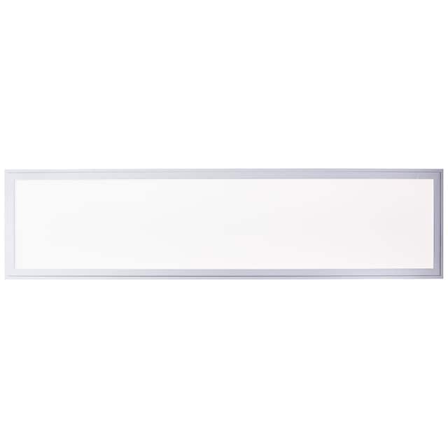 Brilliant LED Panel »Flat«, 1 flammig-flammig, 100 x 25 cm, dimmbar, CCT,  3400 lm, Fernbedienung, silberfarben bestellen | BAUR