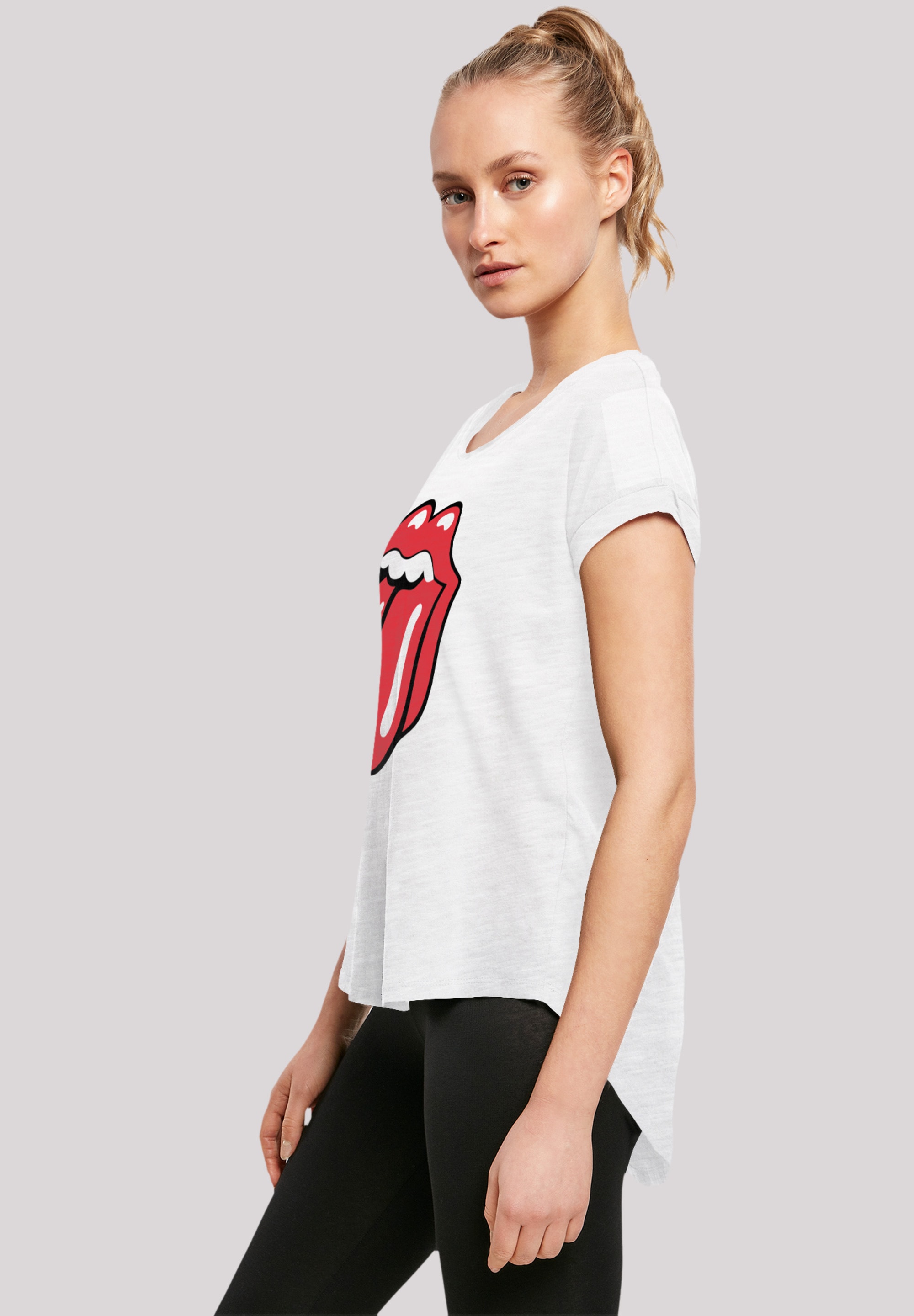 F4NT4STIC T-Shirt »The Rolling Stones Zunge«, Premium Qualität
