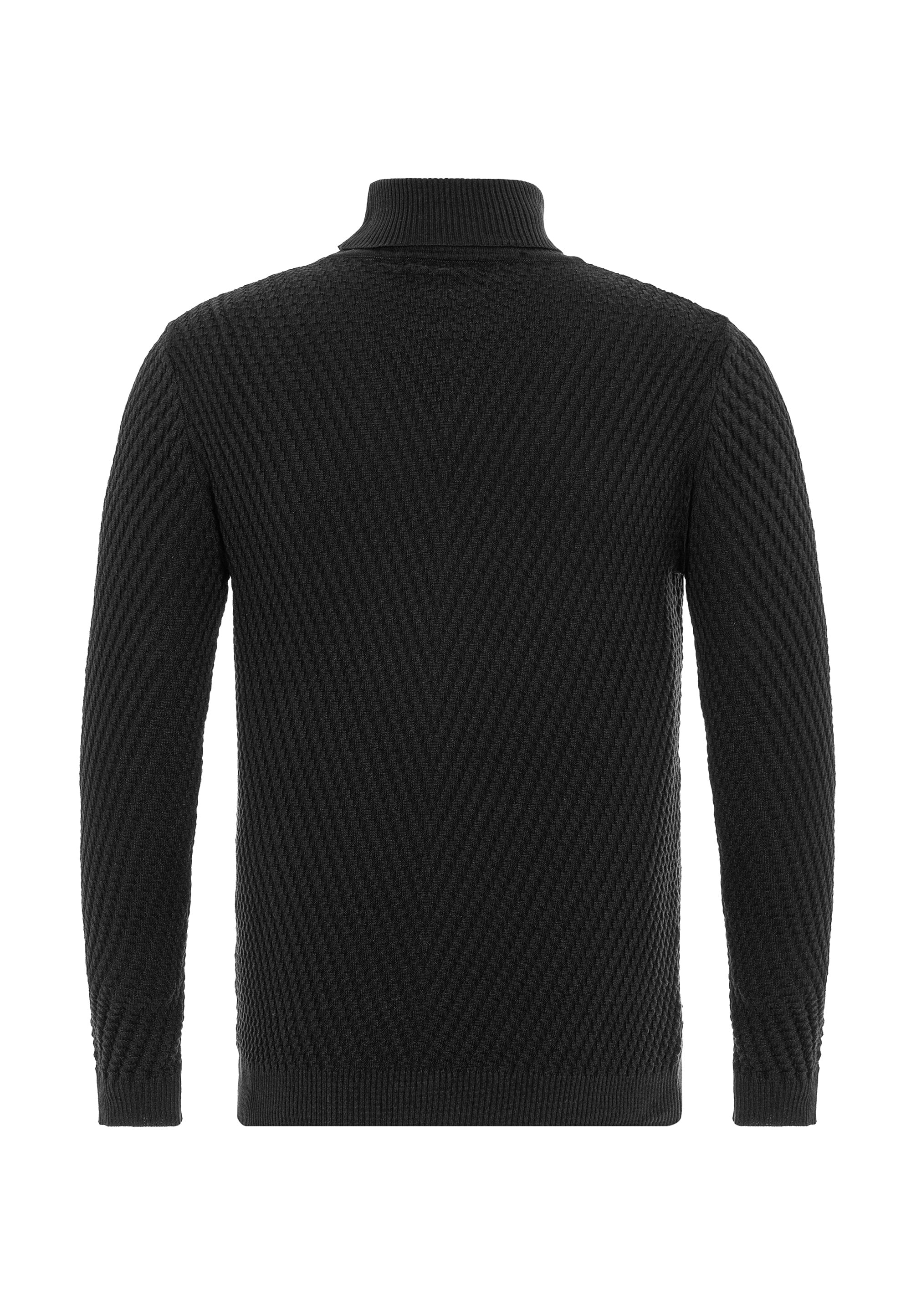 RedBridge Rollkragenpullover »Gosport«, mit aufwendigem Strickmuster