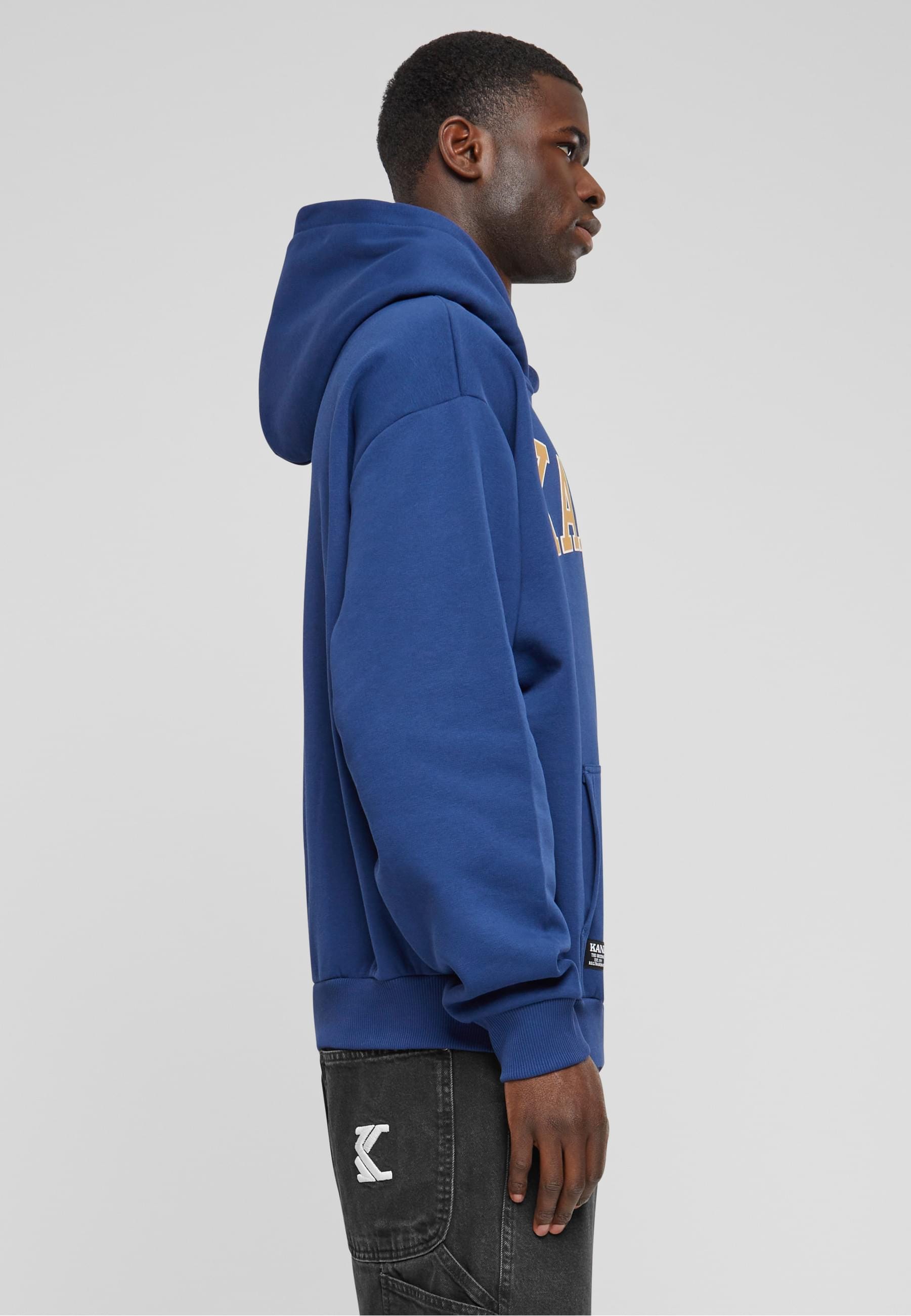Karl Kani Kapuzensweatshirt »Karl Kani Herren KU234-005-1 KK Woven Retro Split OS Hoodie«, (1 tlg.)