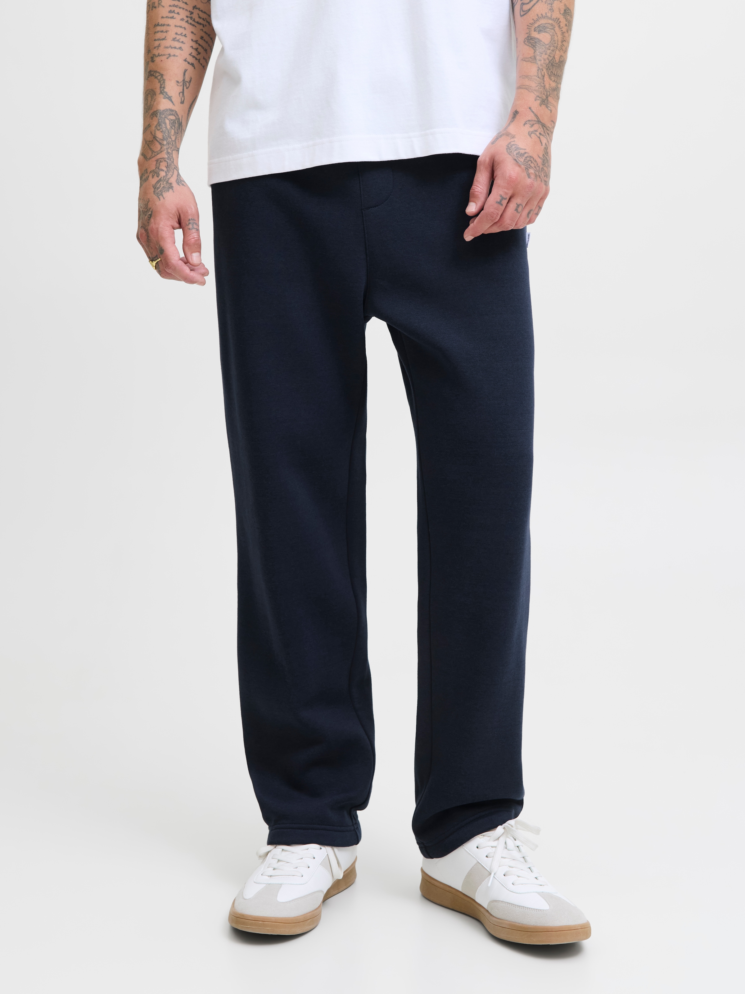 Jack & Jones Sweathose "JPSTKANE BRADLEY UNCUFFED SWT PANTS NOOS" Materialm günstig online kaufen