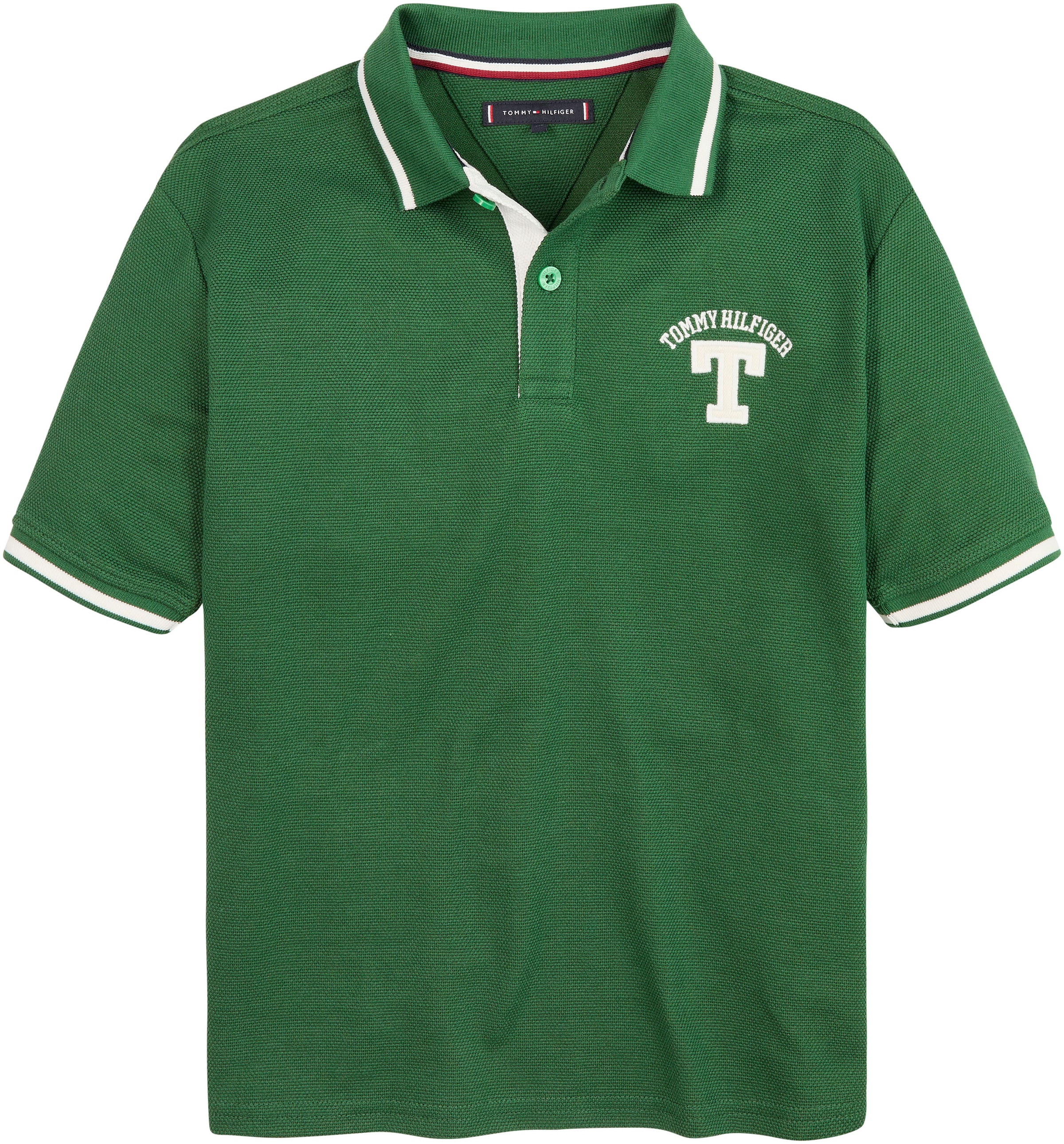 Tommy Hilfiger Poloshirt »VARSITY POLO S/S«, mit Tommy Hilfiger Logo auf der Brust kaufen