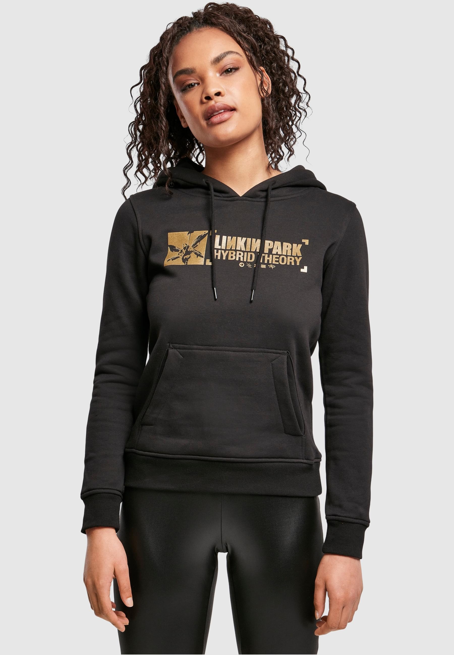 Merchcode Kapuzenpullover »Merchcode Damen Ladies Linkin Park Anniversay Logo Hoody«, (1 tlg.)