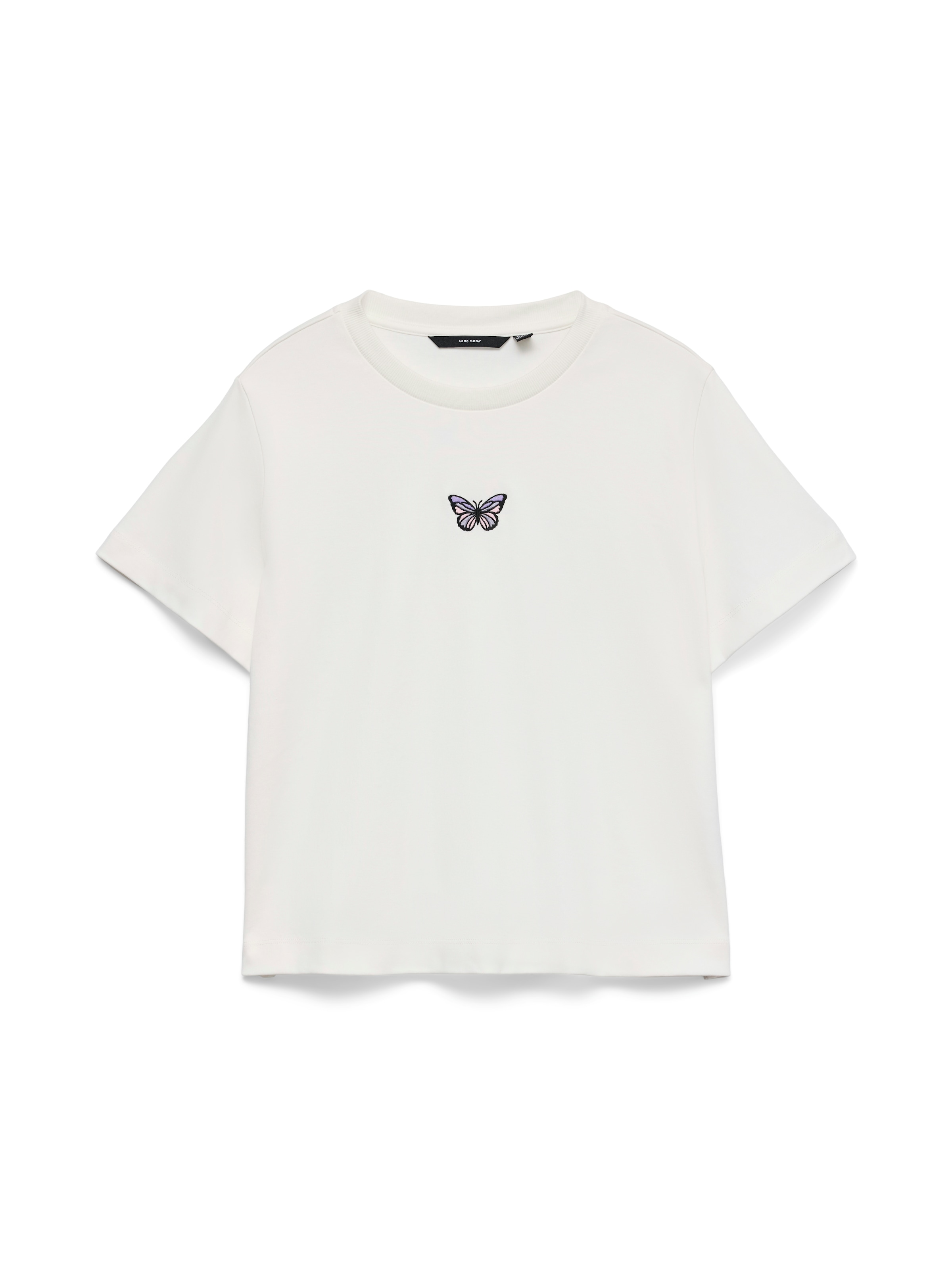 Vero Moda Kurzarmshirt »VMSARA METTE SS TOP BOX JRS GA NOOS« Baumwolle, regular fit