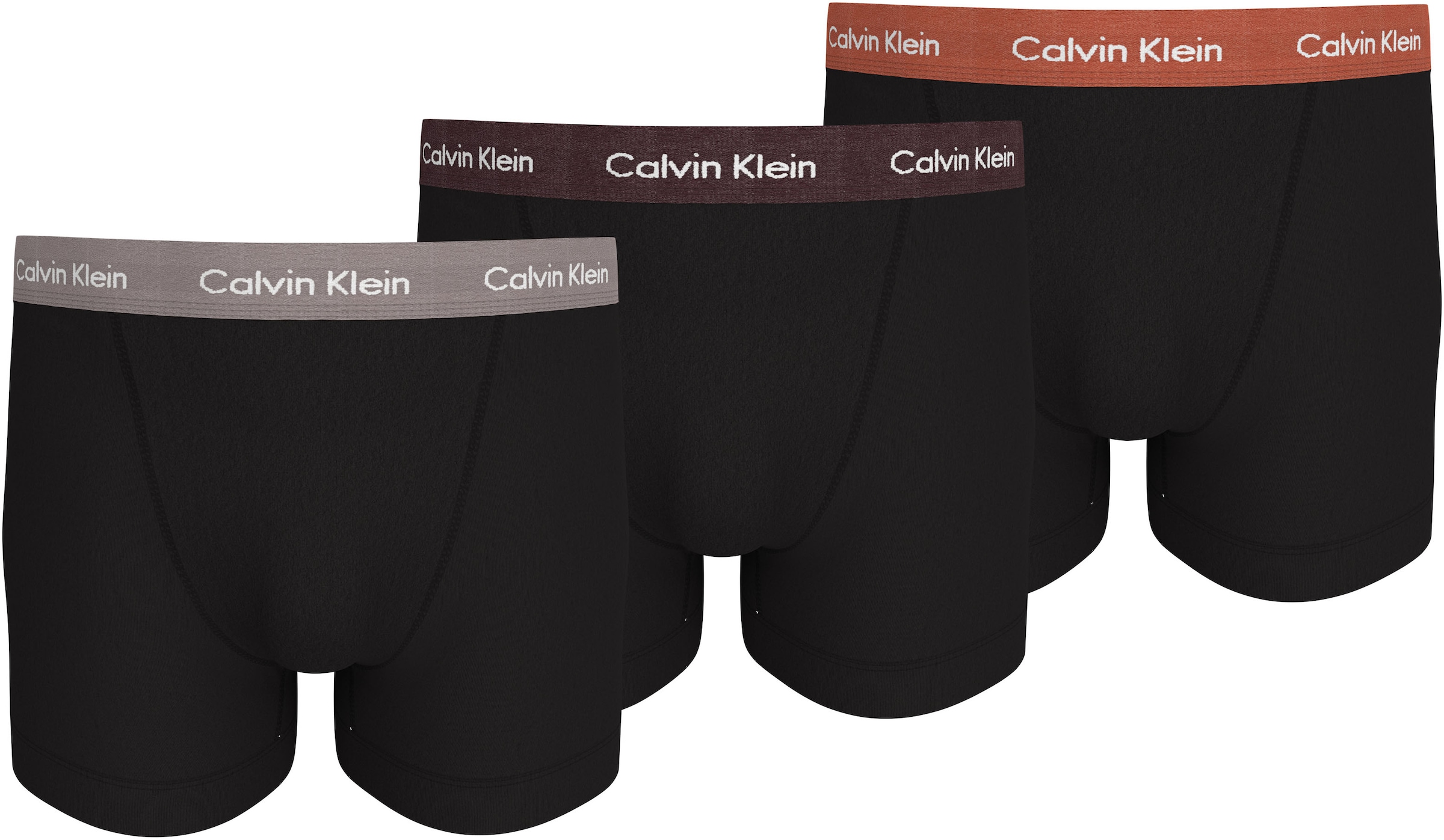 Calvin Klein Underwear Trunk "TRUNK 3PK", (Packung, 3 St.), mit Calvin Klein Logo-Elastikbund (3 Stück)