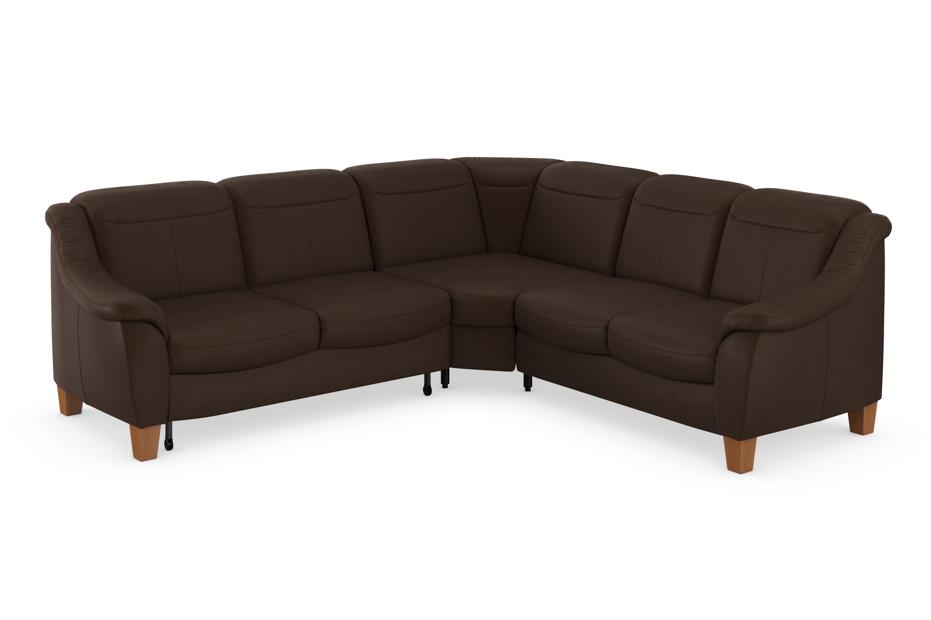 Thumbnail - Home affaire Ecksofa "Caldera L-Form", Federkern, wahlweise mit Kopfteilverstellung, Bettfunktion, Bettkasten