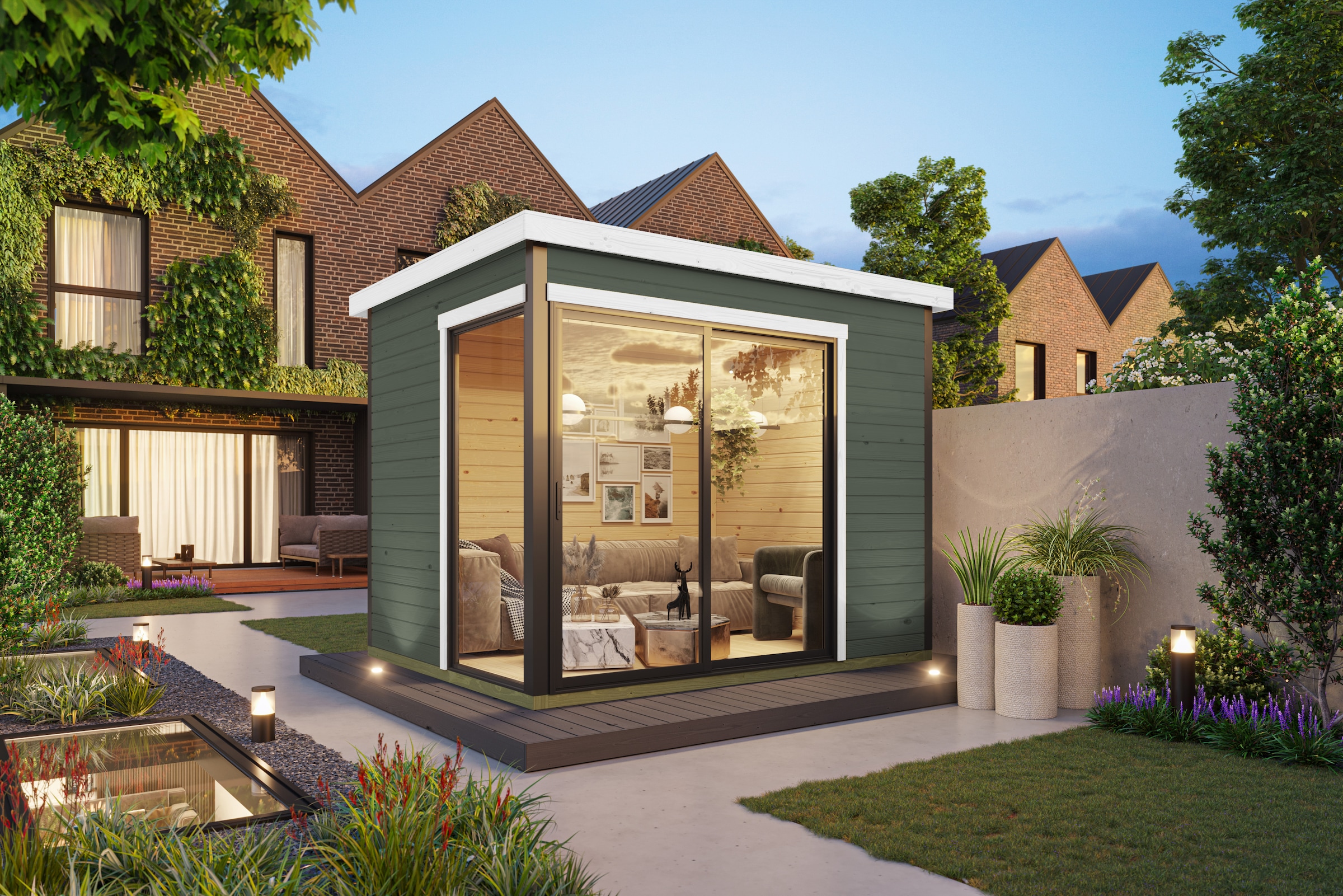 Nordic Holz Gartenhaus "AUSTIN 1" günstig online kaufen