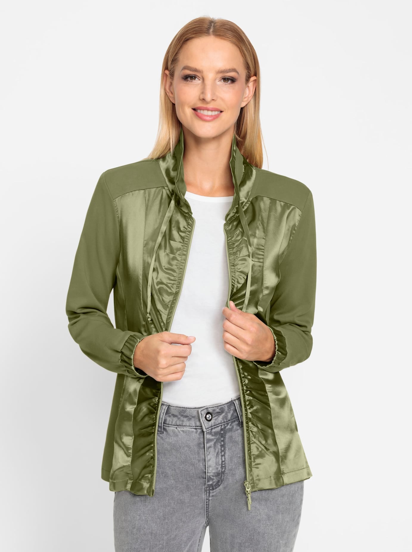 heine Shirtjacke »Shirtjacke«, (1 tlg.)