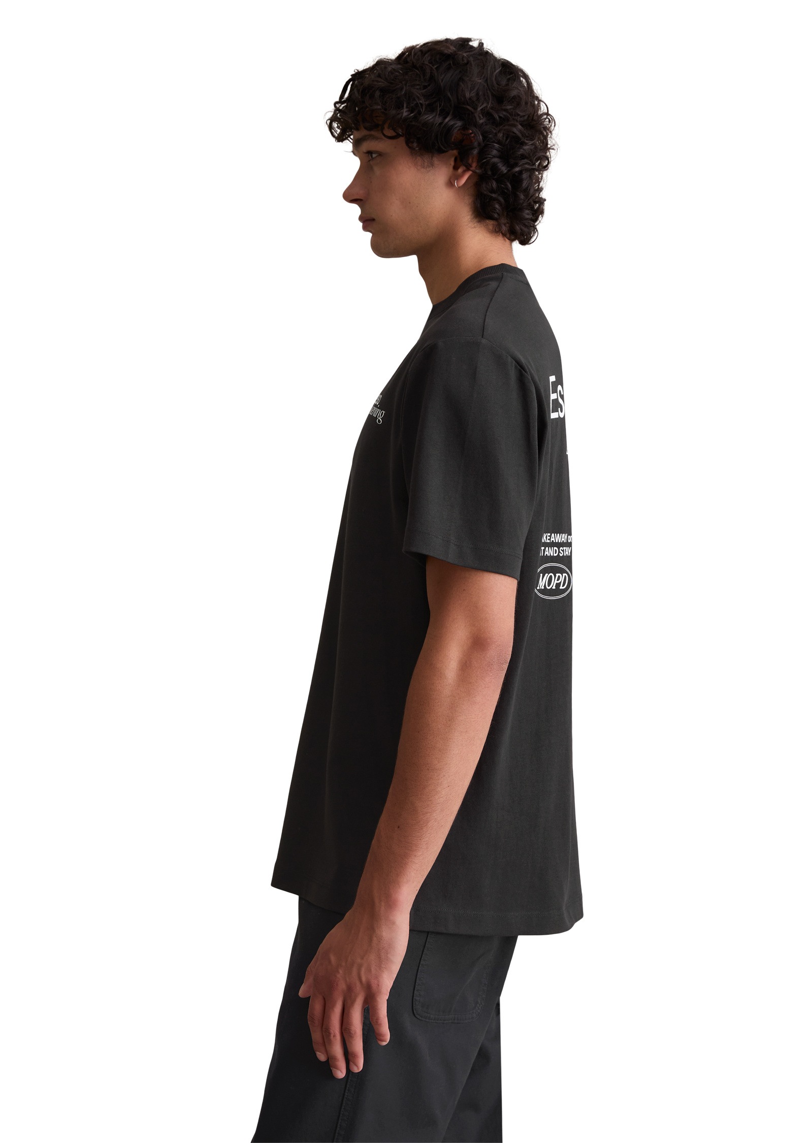 Marc OPolo DENIM T-Shirt "mit lässigem Rückenprint" günstig online kaufen