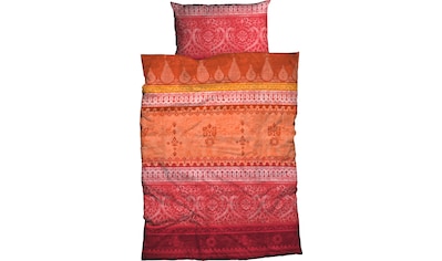 CASATEX Bettwäsche »Indi mit modernen Ornamenten, aus 100% Baumwolle, in Satin oder... kaufen