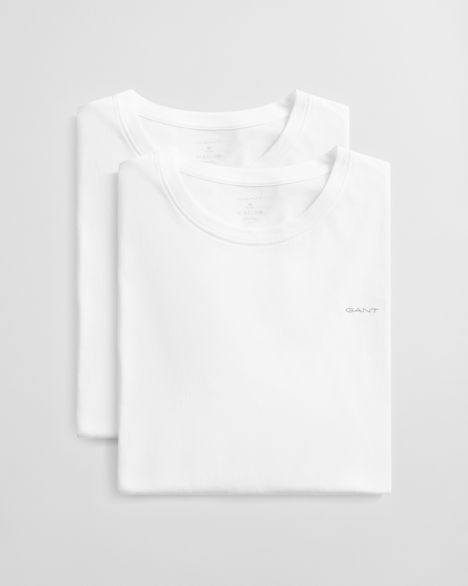 Gant Kurzarmshirt "C-NECK T-SHIRT 2-PACK" Mit Rundhalsausschnitt günstig online kaufen