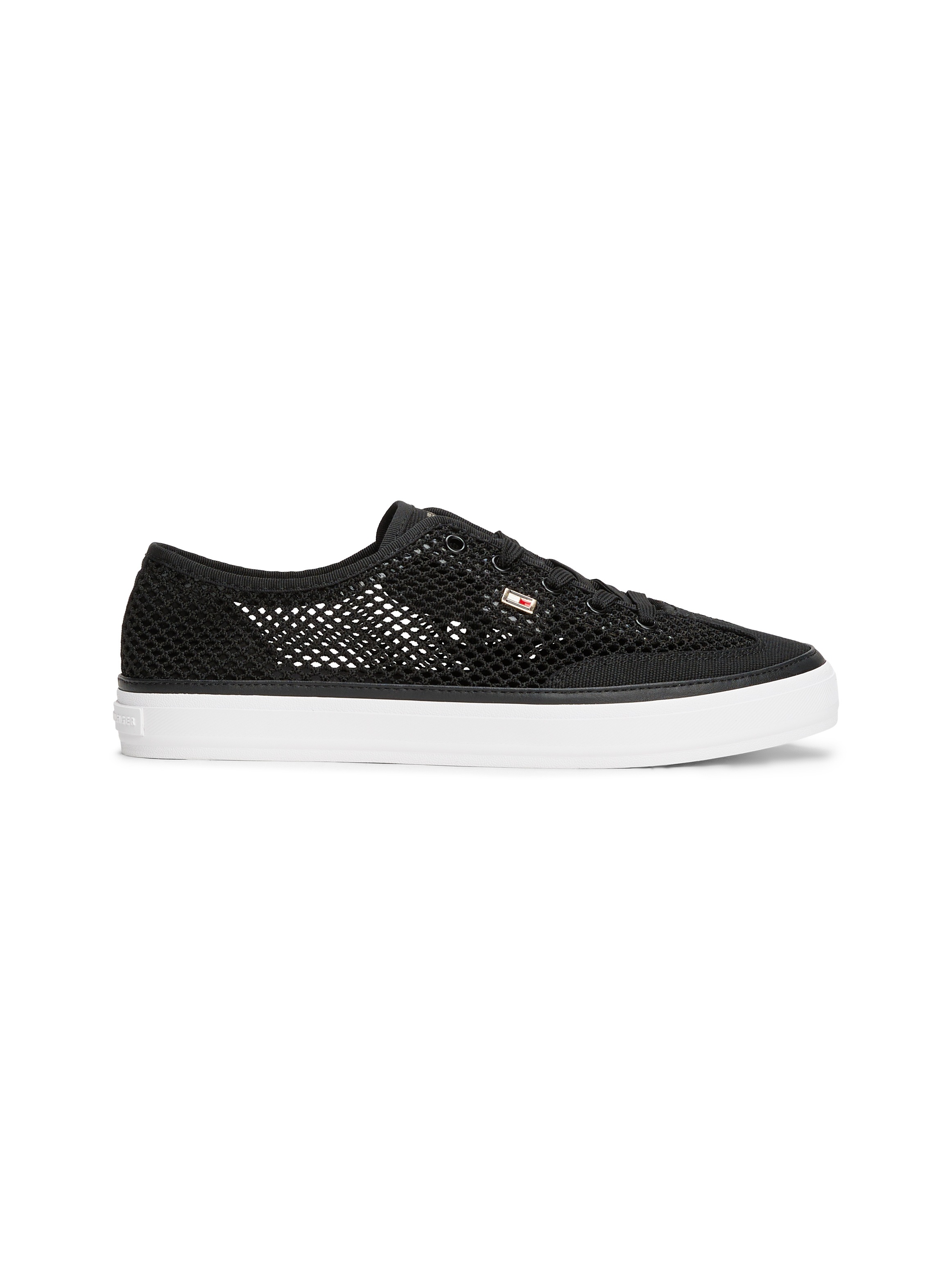 Tommy Hilfiger Plateausneaker "TH OPEN MESH VULC SNEAKER", Freizeitschuh, H günstig online kaufen