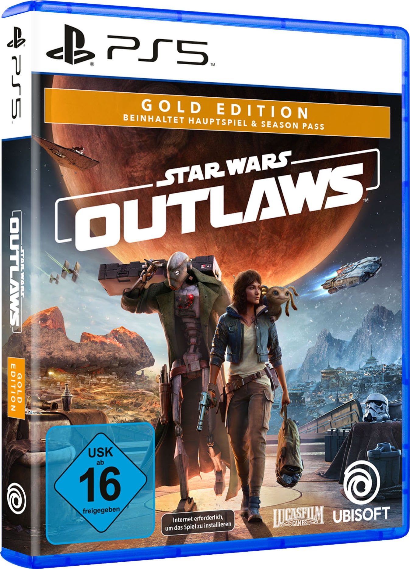 UBISOFT Spielesoftware »Star Wars Outlaws Gold Edition«, PlayStation 5