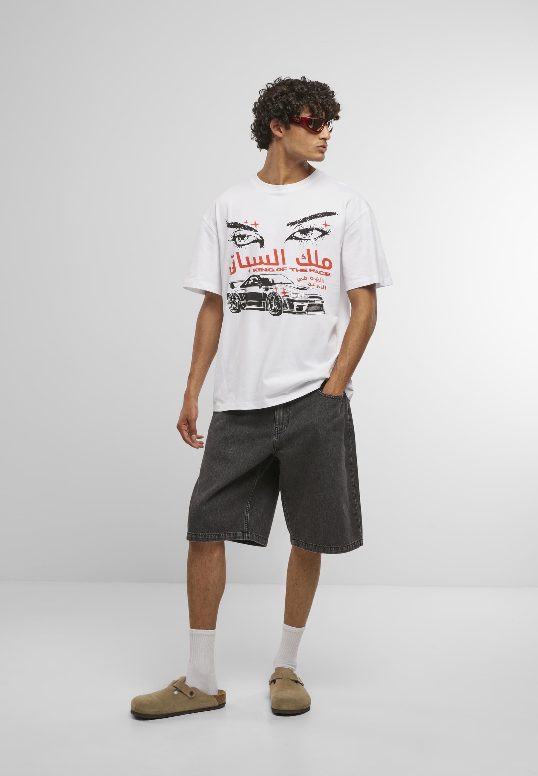 MisterTee T-Shirt »MisterTee King Of The Race Oversize Tee«, (1 tlg.)