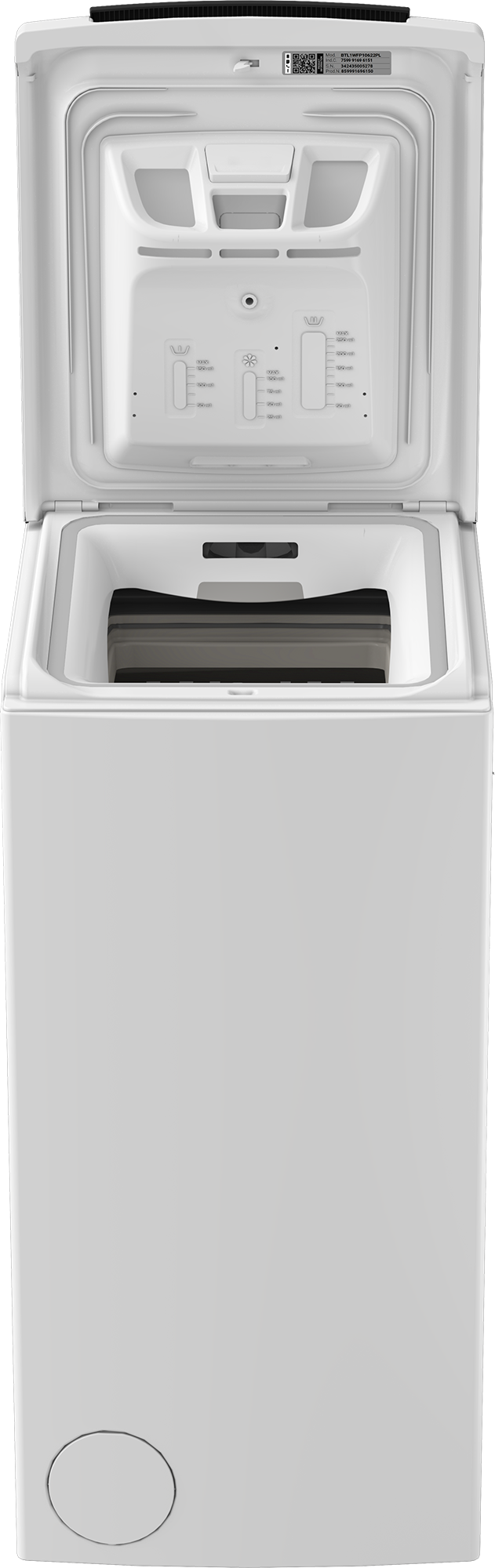BEKO Waschmaschine Toplader »BTL7BE8BBT« 7 kg 1200 U/min