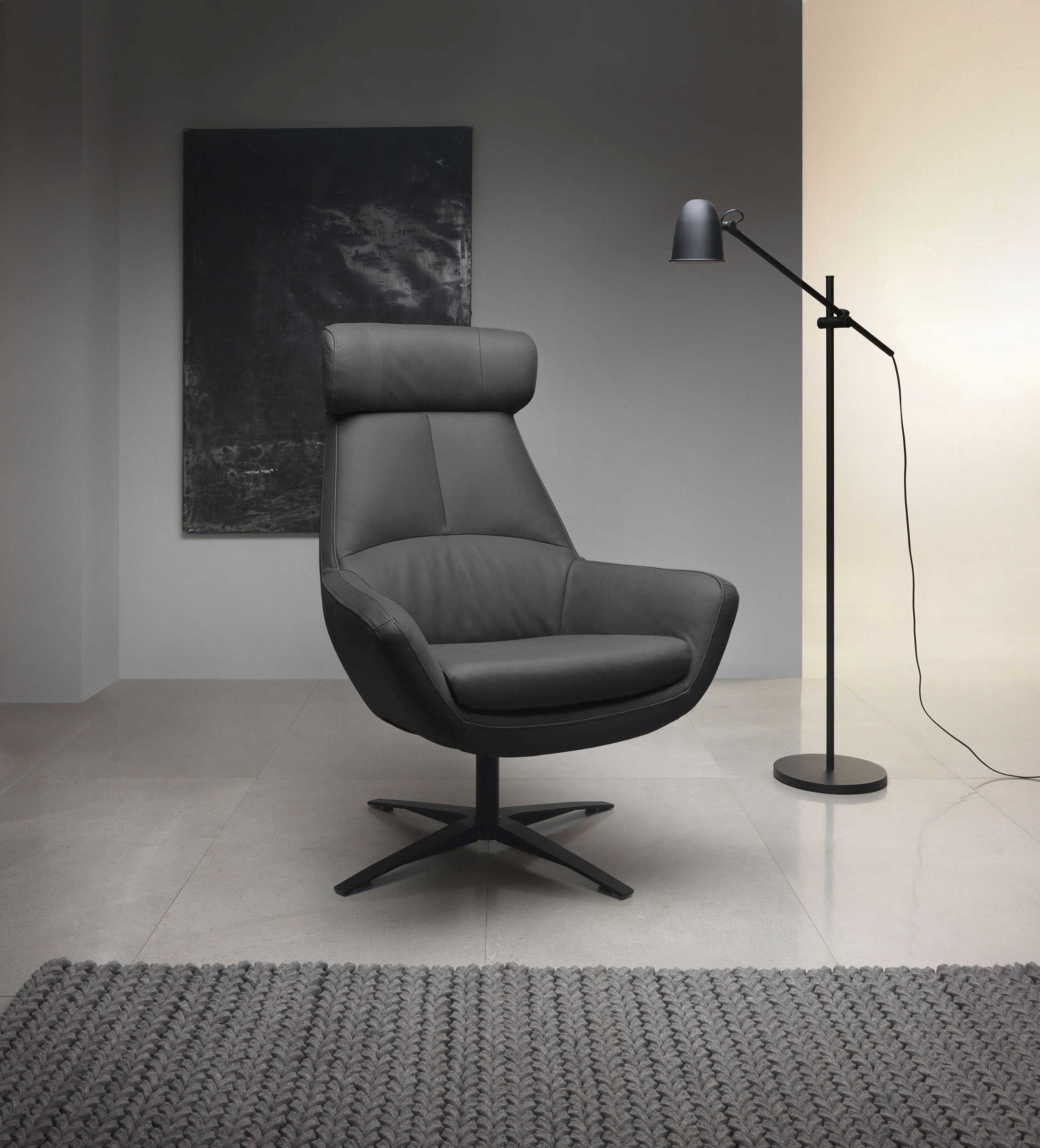 Drehsessel »Be Organic High Back«, in elegantem Design mit Drehfunktion