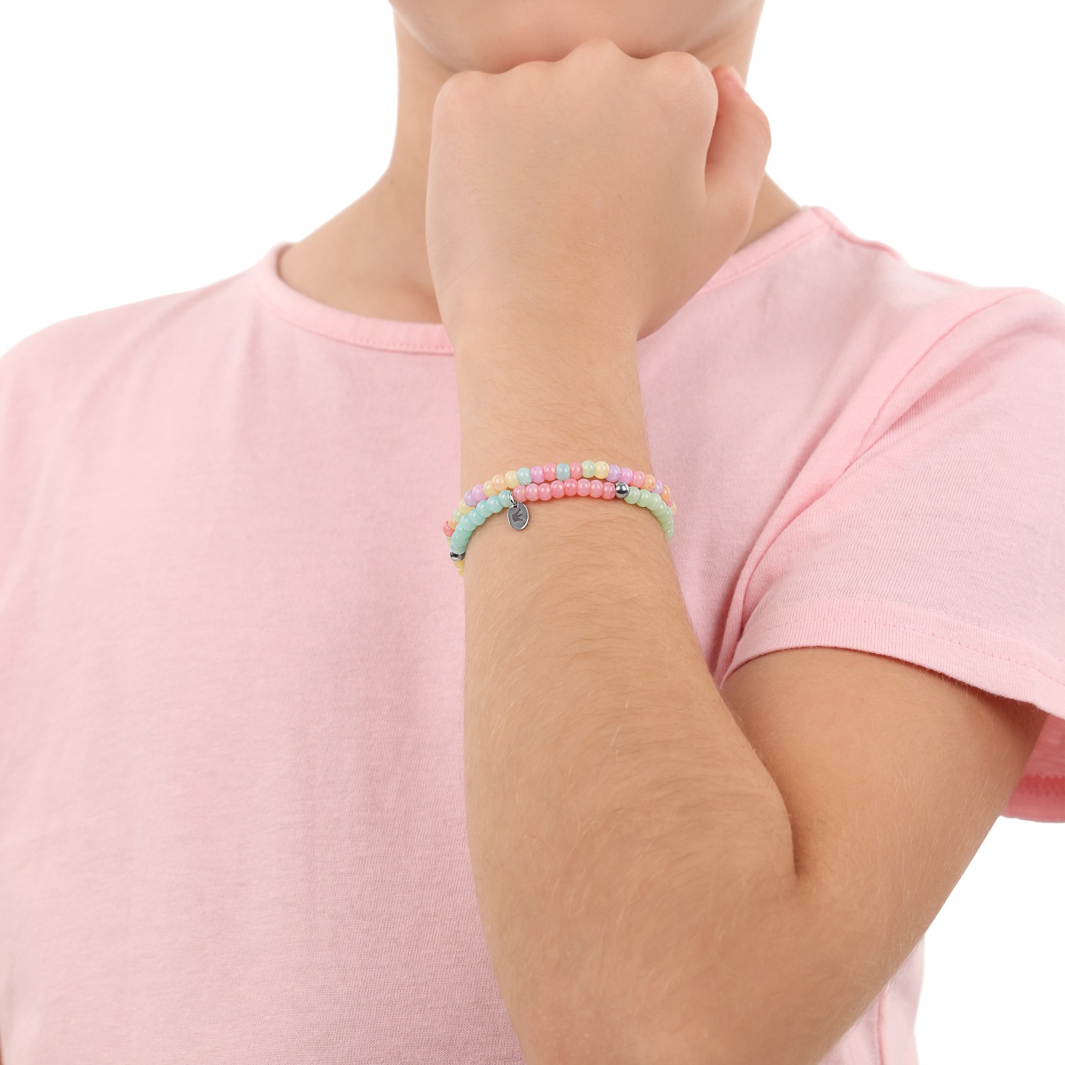 Prinzessin Lillifee Armband Set »bunt in Regenbogenfarben, 2039906«, (Set, 2 tlg., inkl. Schmuckbox)
