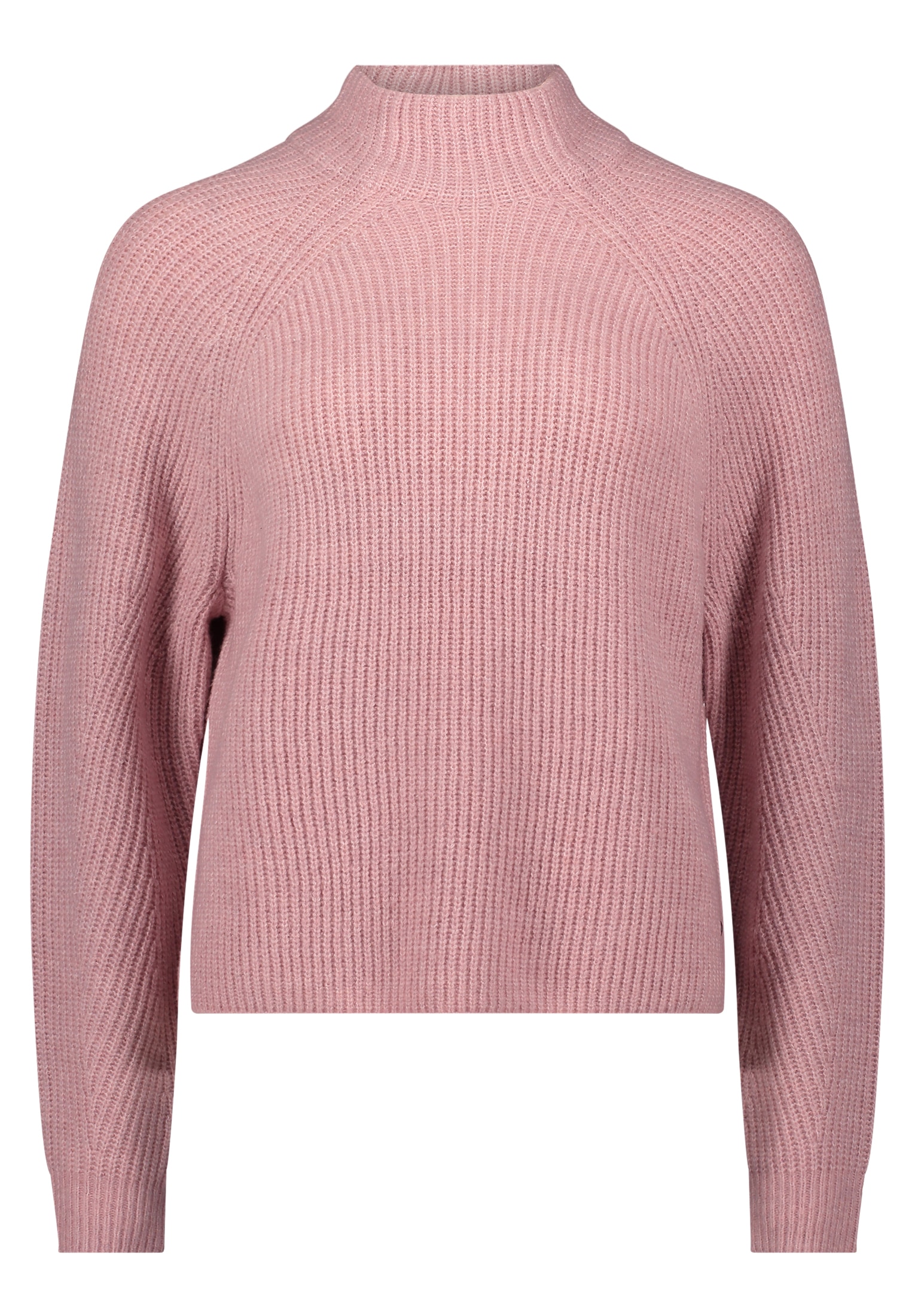 Betty&Co Strickpullover »Betty & Co Grobstrick-Pullover mit hohem Kragen«, (1 tlg.), Kragen