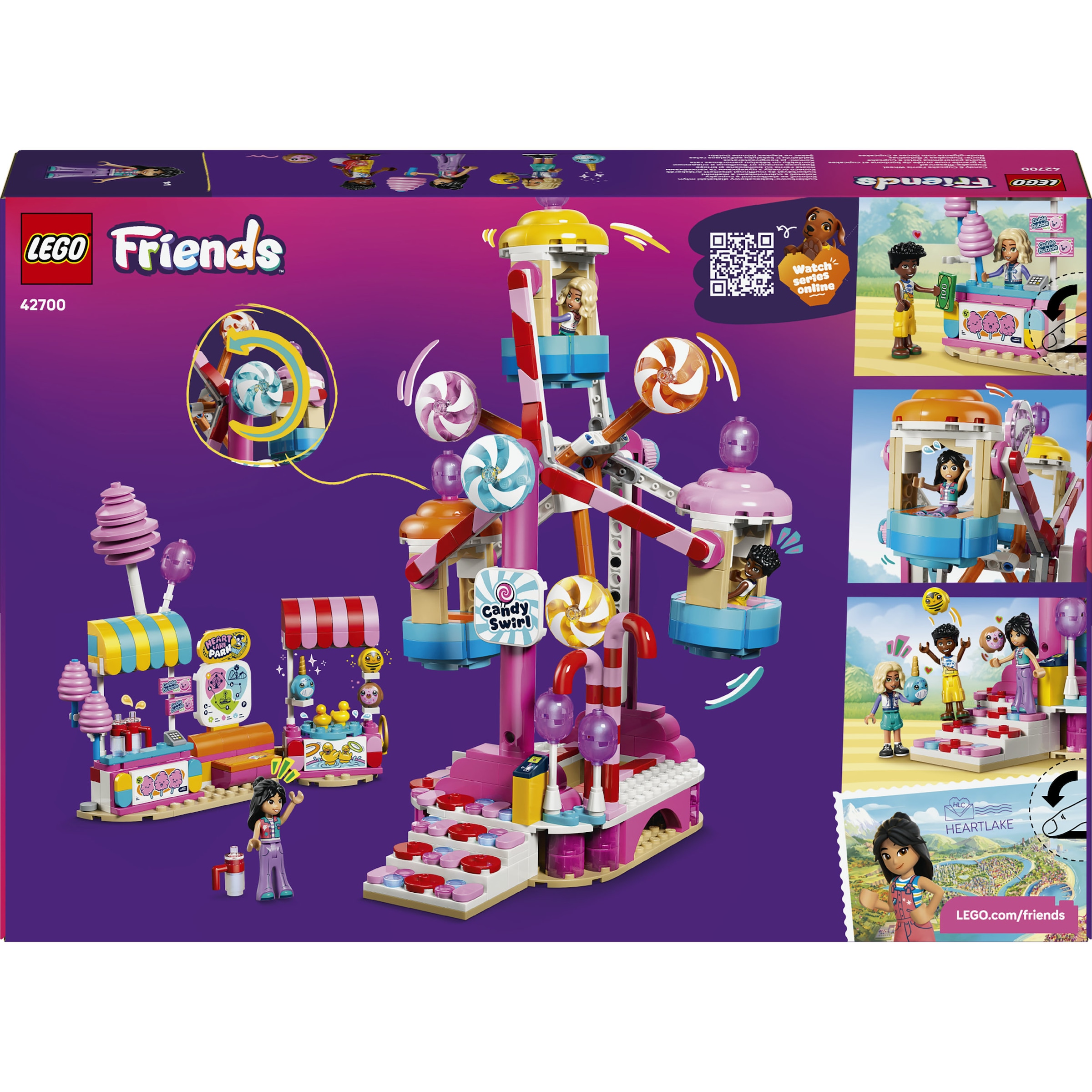 LEGO® Konstruktionsspielsteine »Cupcake-Riesenrad (42700), LEGO Friends« Made in Europe
