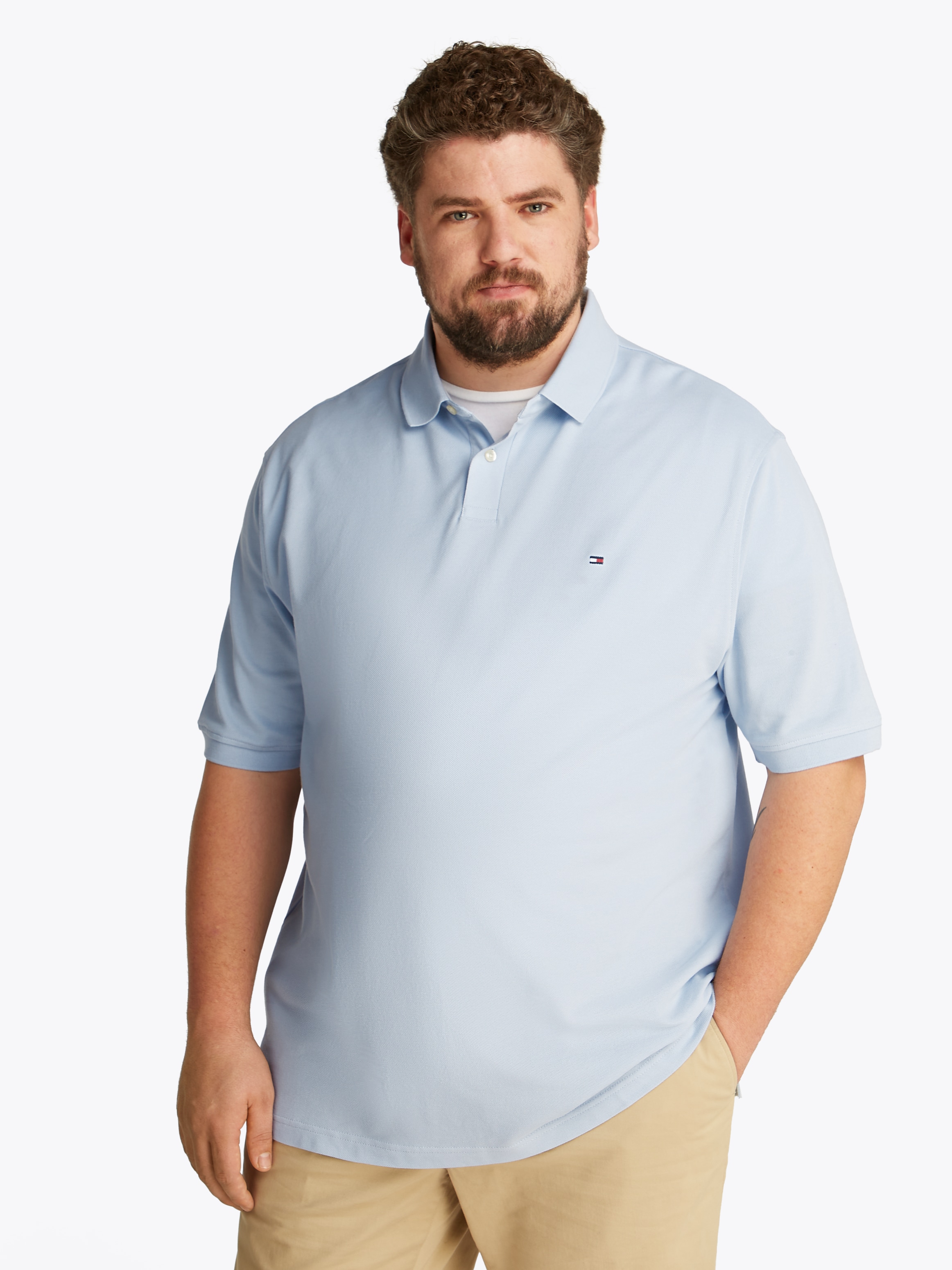 Tommy Hilfiger Big & Tall Poloshirt "BT-1985 REGULAR POLO-B", Große Größen günstig online kaufen