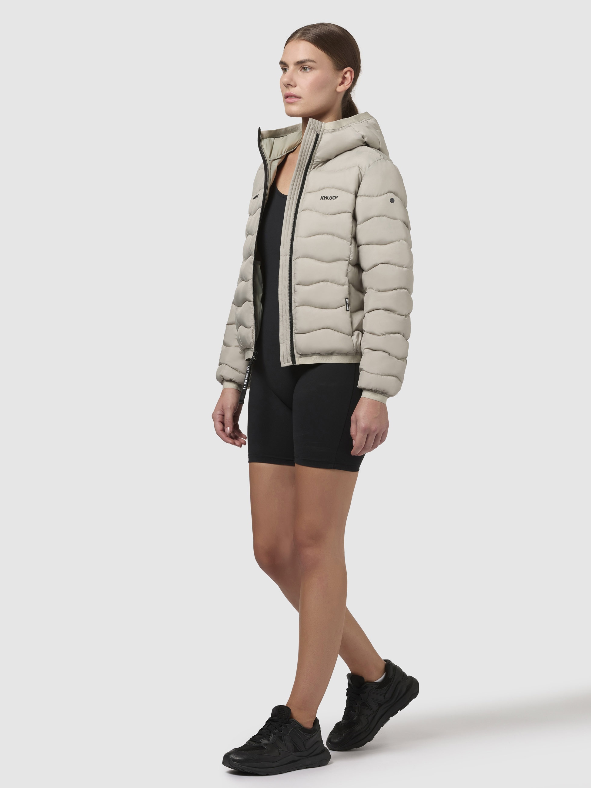 khujo Steppjacke »NARGO«, mit Kapuze