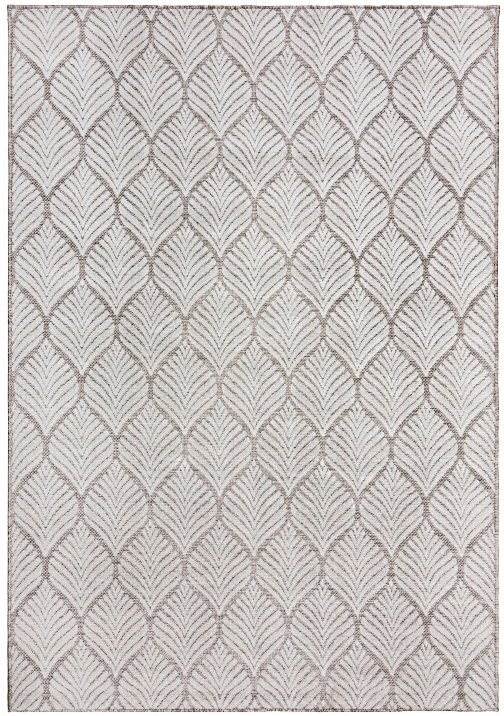 FLAIR RUGS Teppich »Elm Leaf«, rechteckig, 4 mm Höhe, Elm Leaf Indoor Outdoor-Teppich