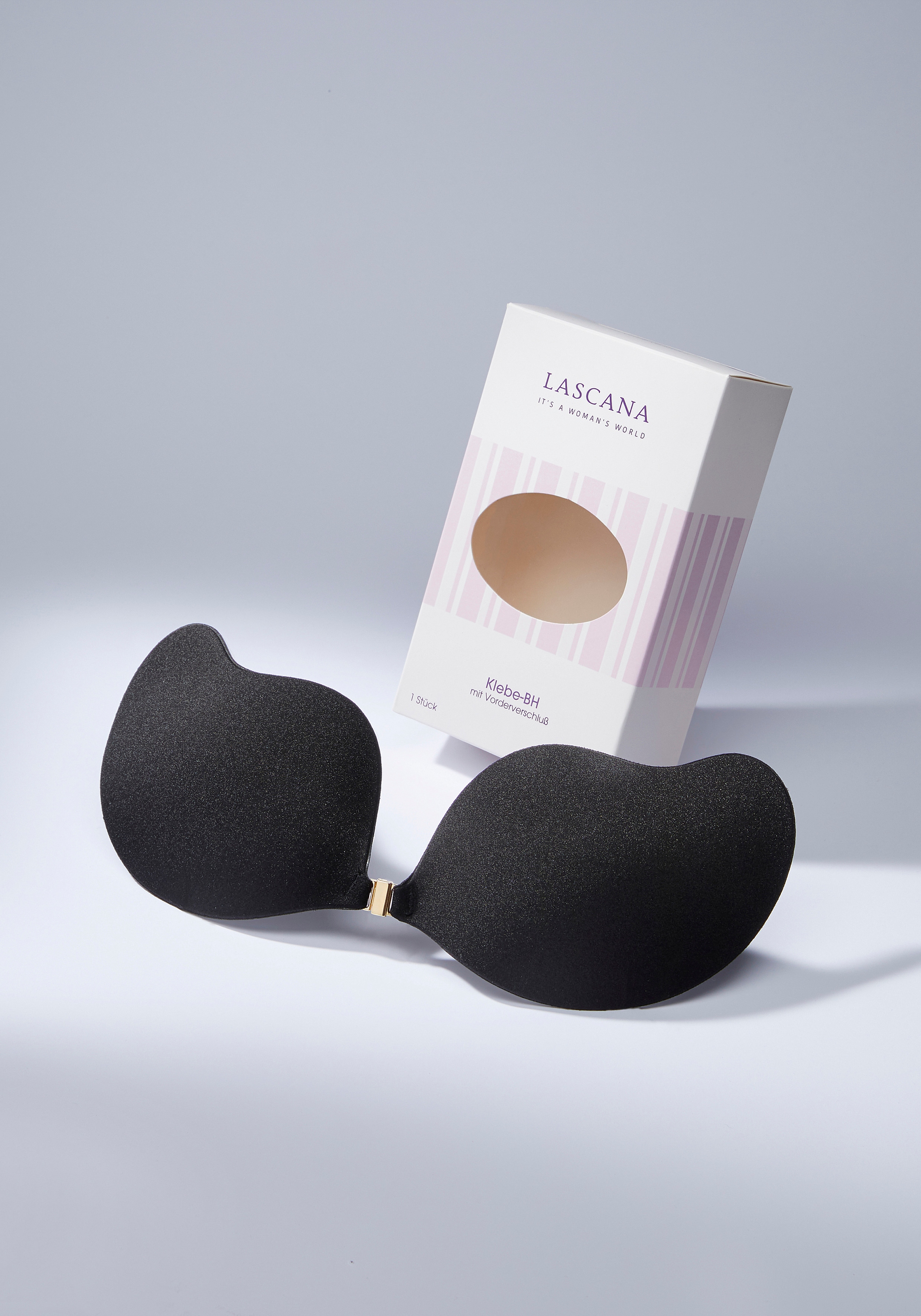 LASCANA Klebe-BH ohne Bügel mit Silikon und praktischem Vorderverschluss, Sommer