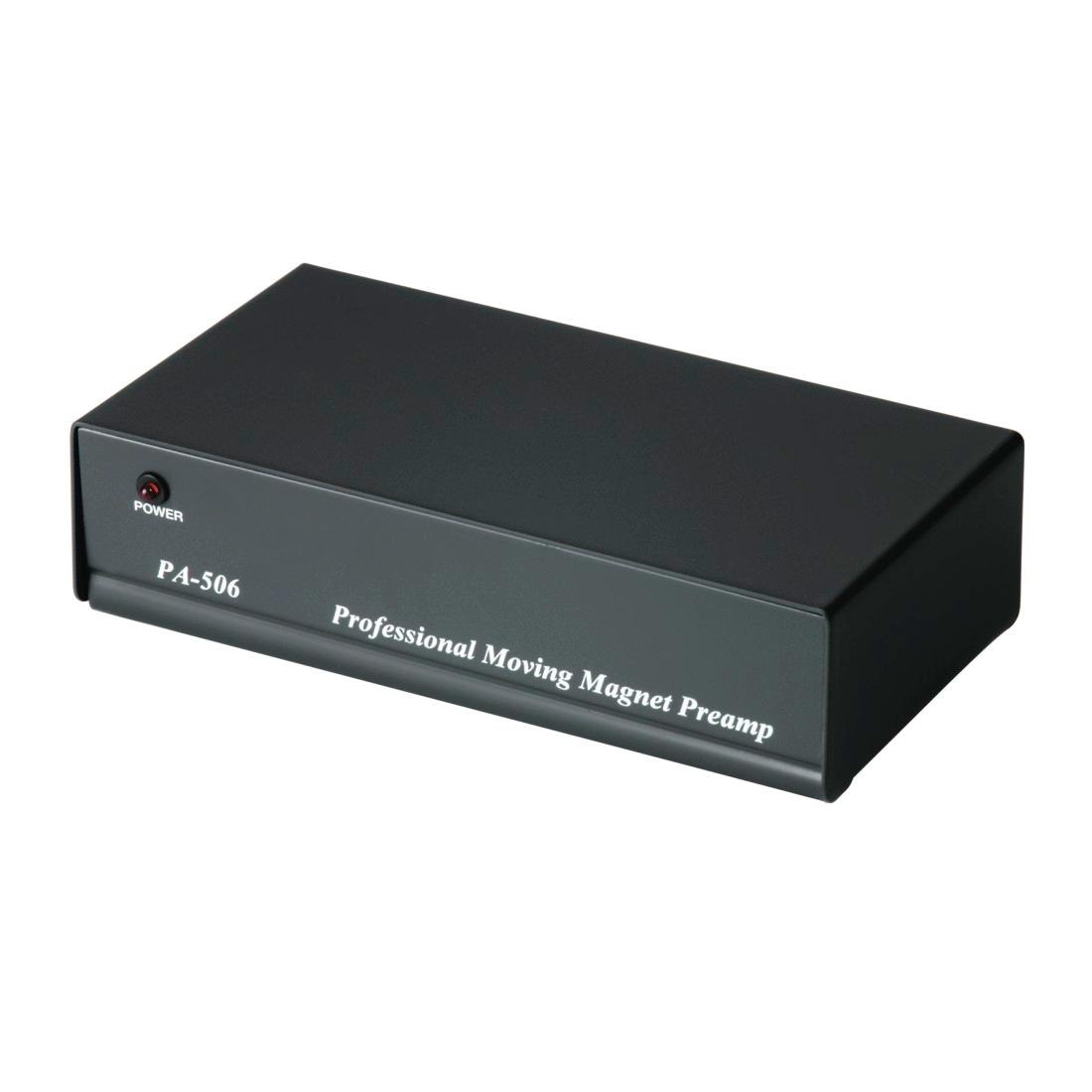 Hama Vorverstärker »Stereo-Phono-Vorverstärker PA506, m. Netzgerät 230 V/50«, - Gewandelte Eingänge: Aux-IN/CD/Line-IN/MD-IN