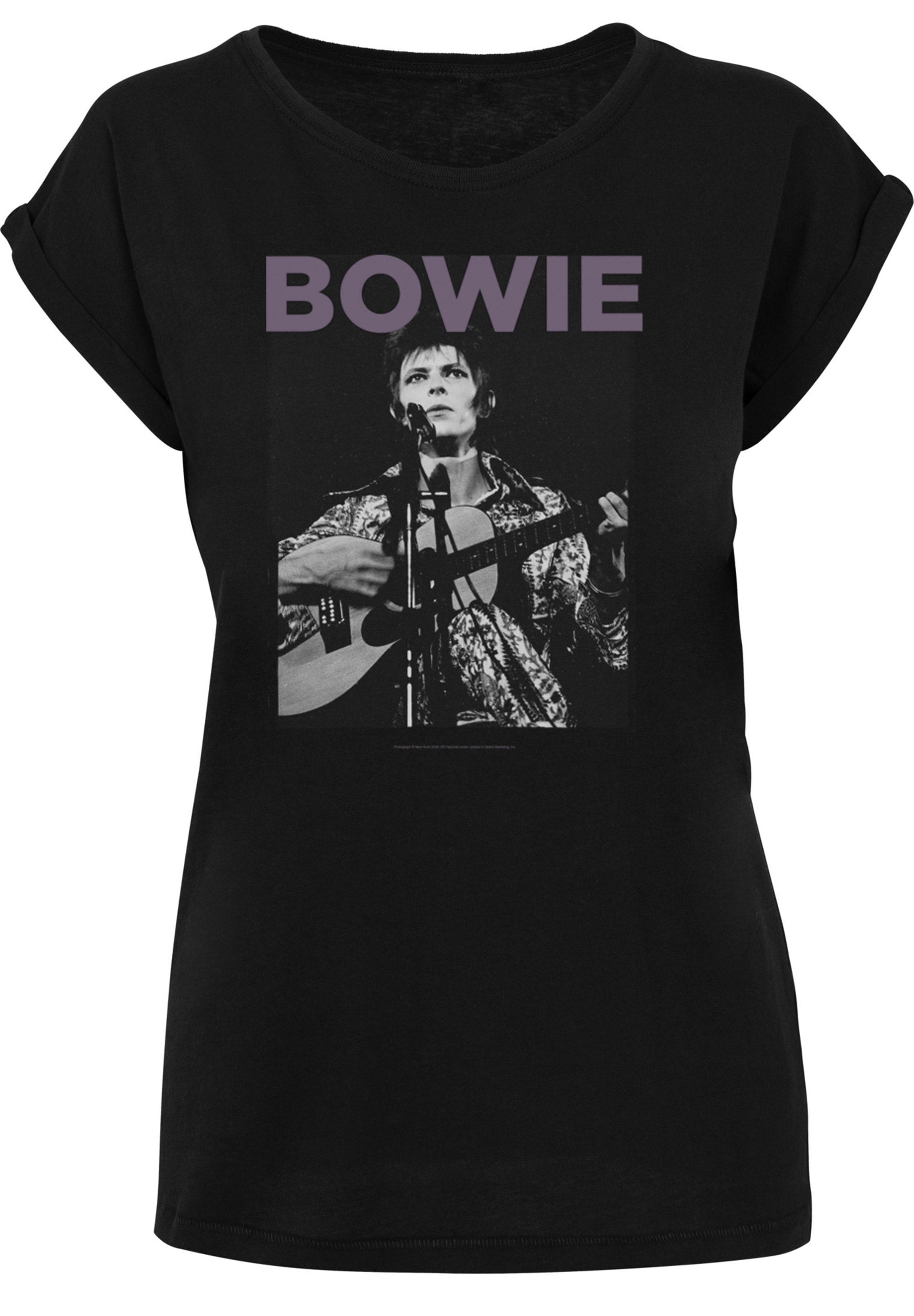 F4NT4STIC T-Shirt »David Bowie Rock Poster«, Print
