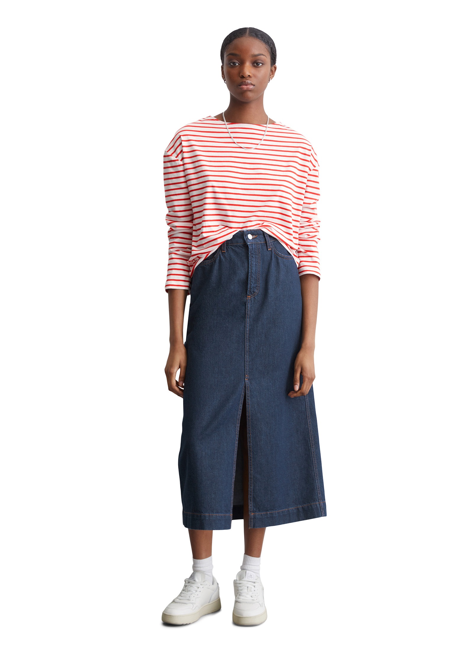 Marc O'Polo DENIM Jeansrock »aus dunklem Rigid Denim«