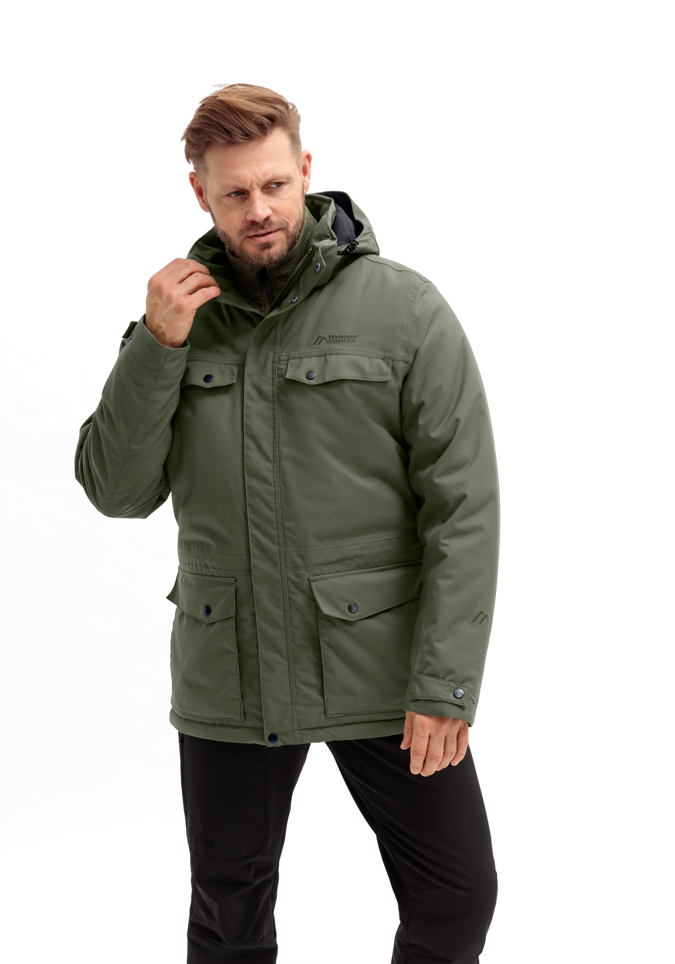 Maier Sports Funktionsjacke »Knuth«, Herren Outdoorjacke, wind/wasserdichte Jacke, mTHERM Isolation