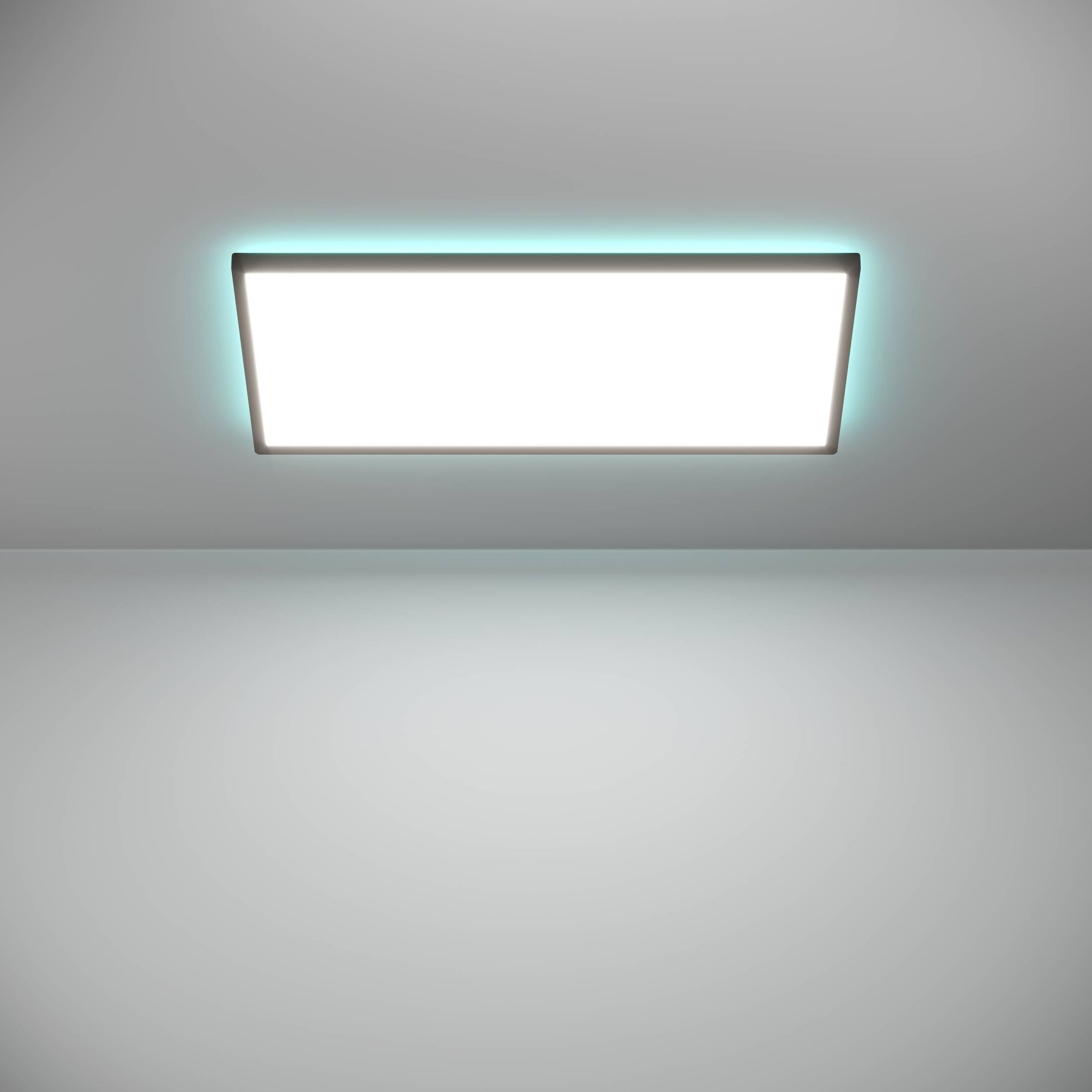 EGLO Deckenleuchte »Rovito-Z Deckenlampe, ZigBee 3.0, Kunststoff, Badezimmerlampe, IP44« LED-Modul 1 Stk. Kaltweiß | RGB