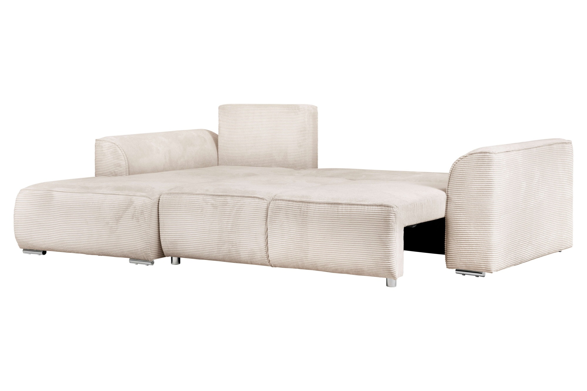 INOSIGN Ecksofa »BEATRICE optionale Schlafsofa mit Bettkasten, B/T/H: 265/170/86 cm«, L-Form, wahlweise auch mit Bettfunktion und Bettkasten