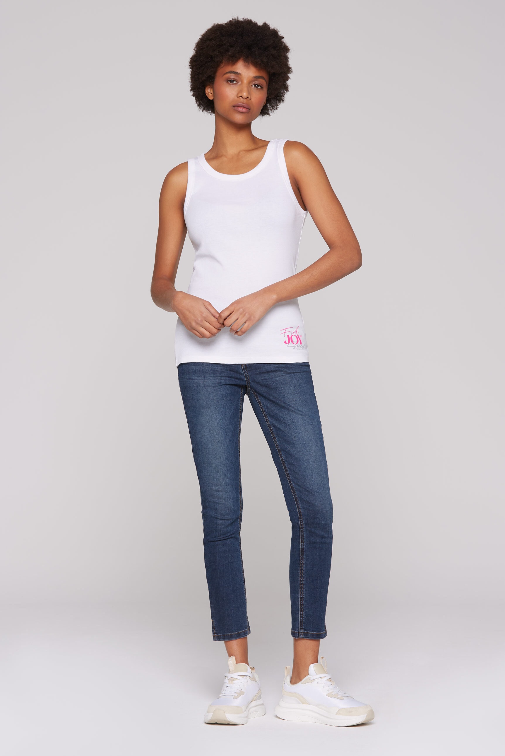 SOCCX Tanktop, aus Baumwolle