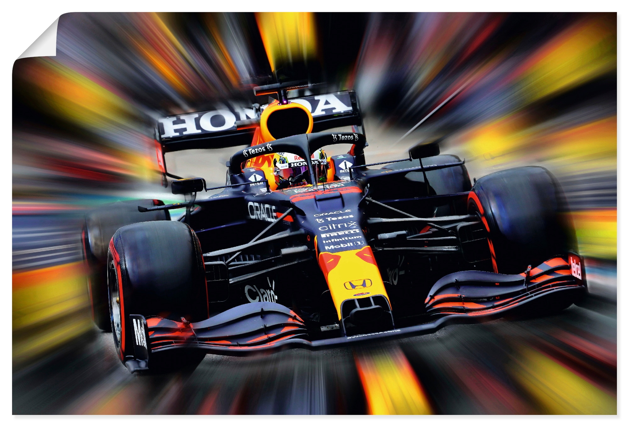 Artland Wandbild "Verstappen" Funsport 1 Stk. tlg. als Alubild, Leinwandbild, Poster, Wandaufkleber in verschied. Größen