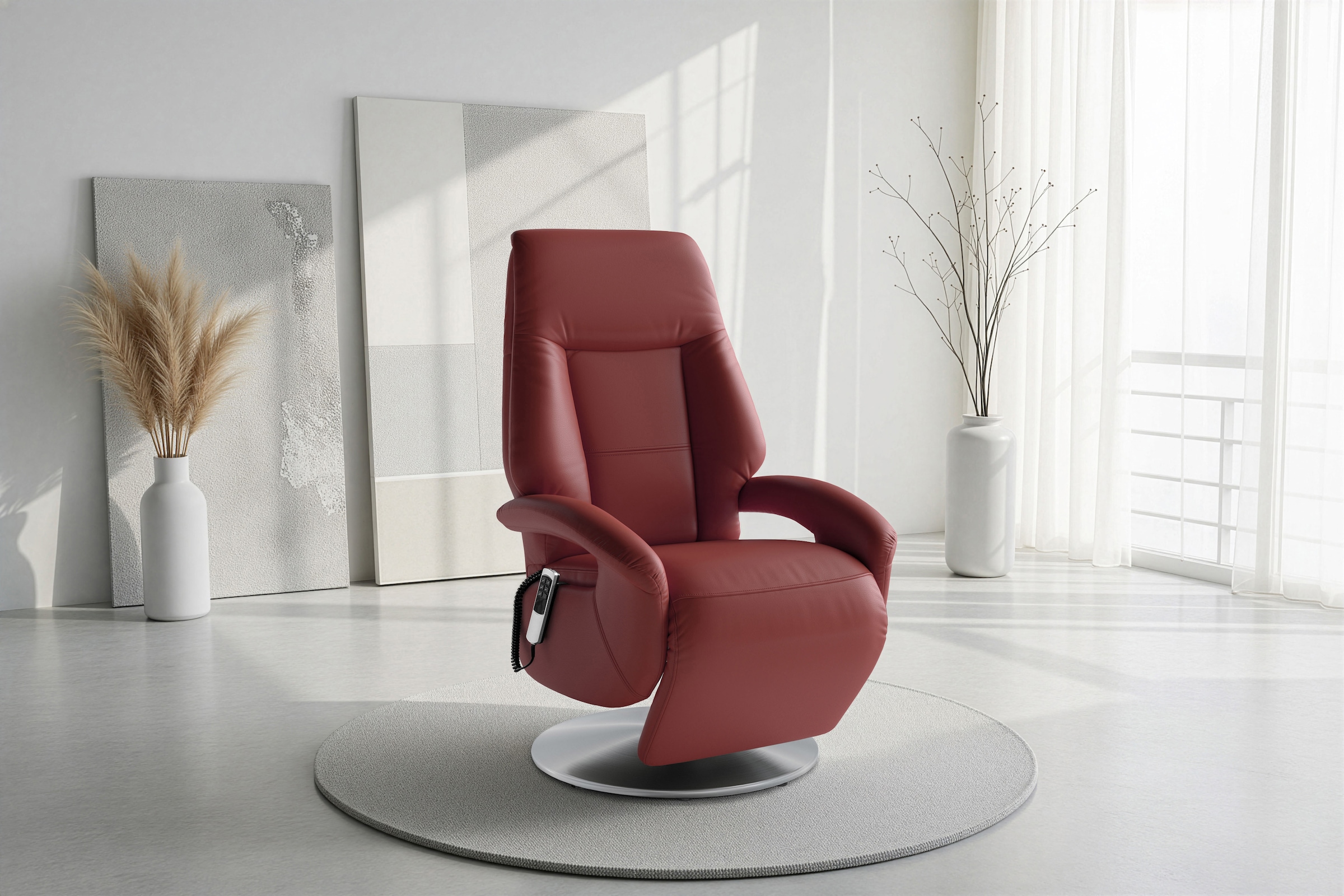 sit&more TV-Sessel "Enjoy" in Grösse S, oder M, oder L, wahlweise mit Motor und Aufstehhilfe