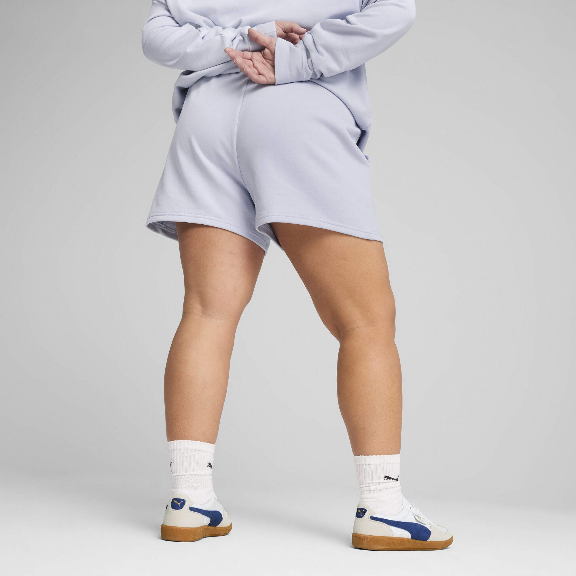 PUMA Sporthose »ESS Small No. 1 Logo 4'' Shorts Damen«