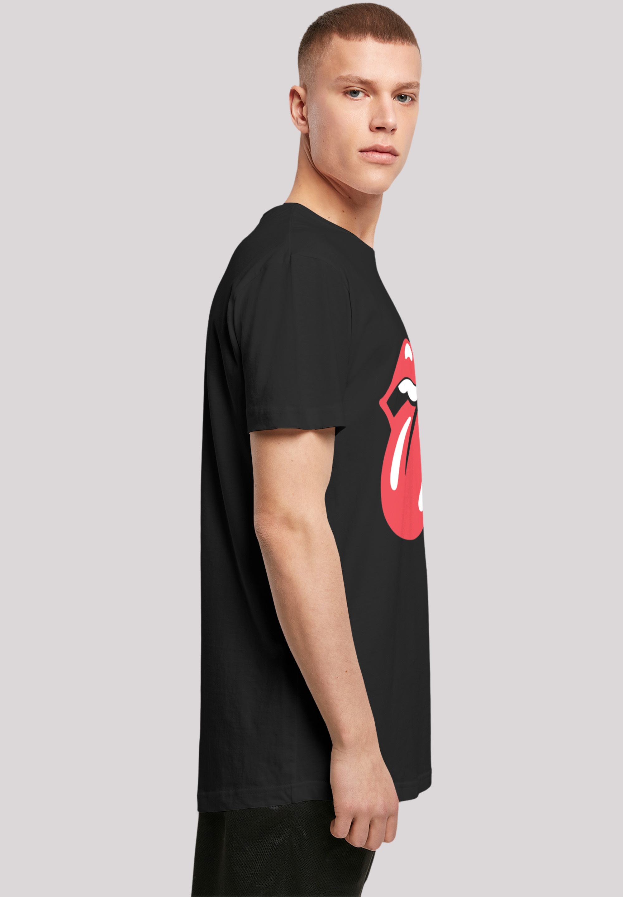 F4NT4STIC T-Shirt »The Rolling Stones Zunge«, Premium Qualität