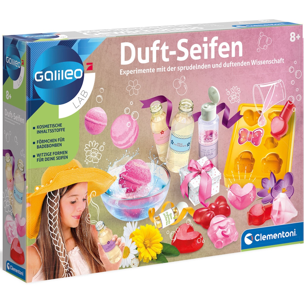 Clementoni® Kreativset »Galileo, Duft-Seifen«