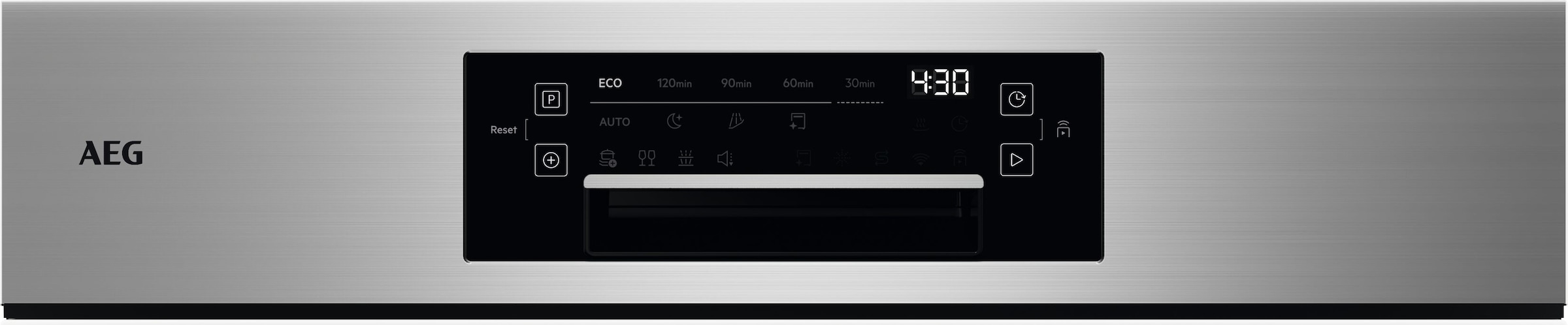 AEG teilintegrierbarer Geschirrspüler 9000 »GT9200X2SCM« Leise Spülmaschine 38 dB kraftvoll gegen Eingebranntes EEK A-10 %